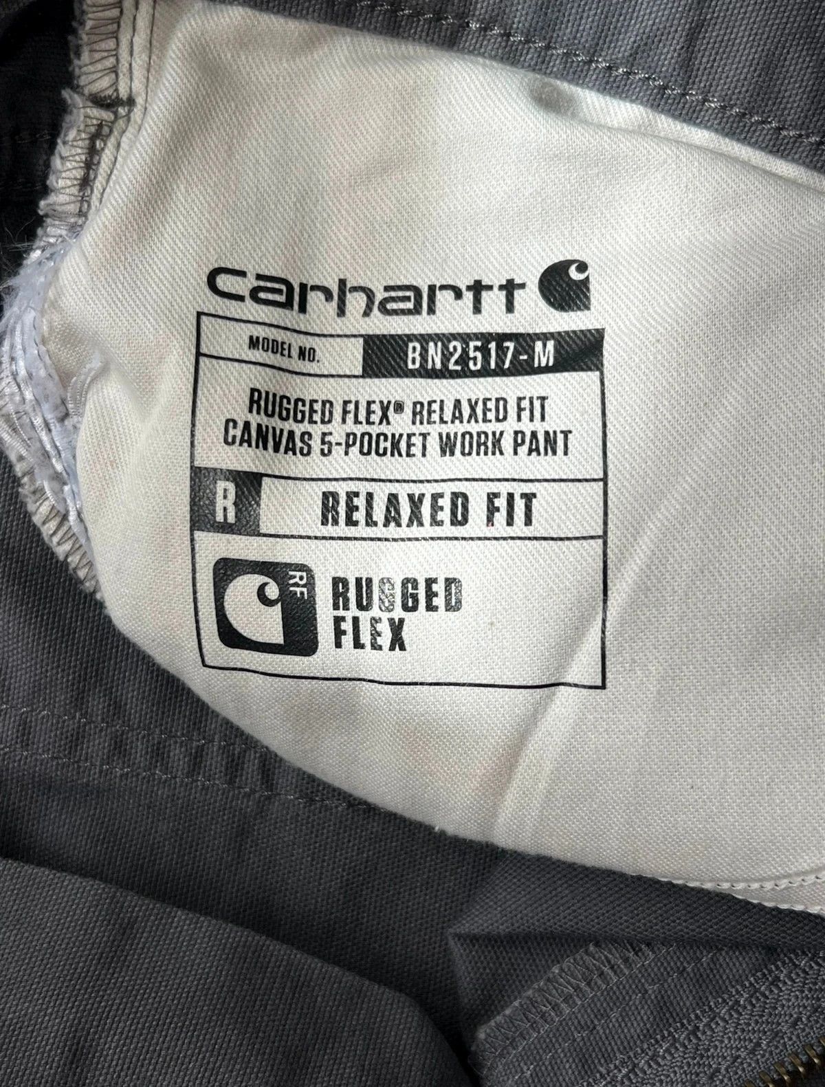 Carhartt carhartt vintage 5 pocket canvas work pant Size US 35 - 6 Thumbnail