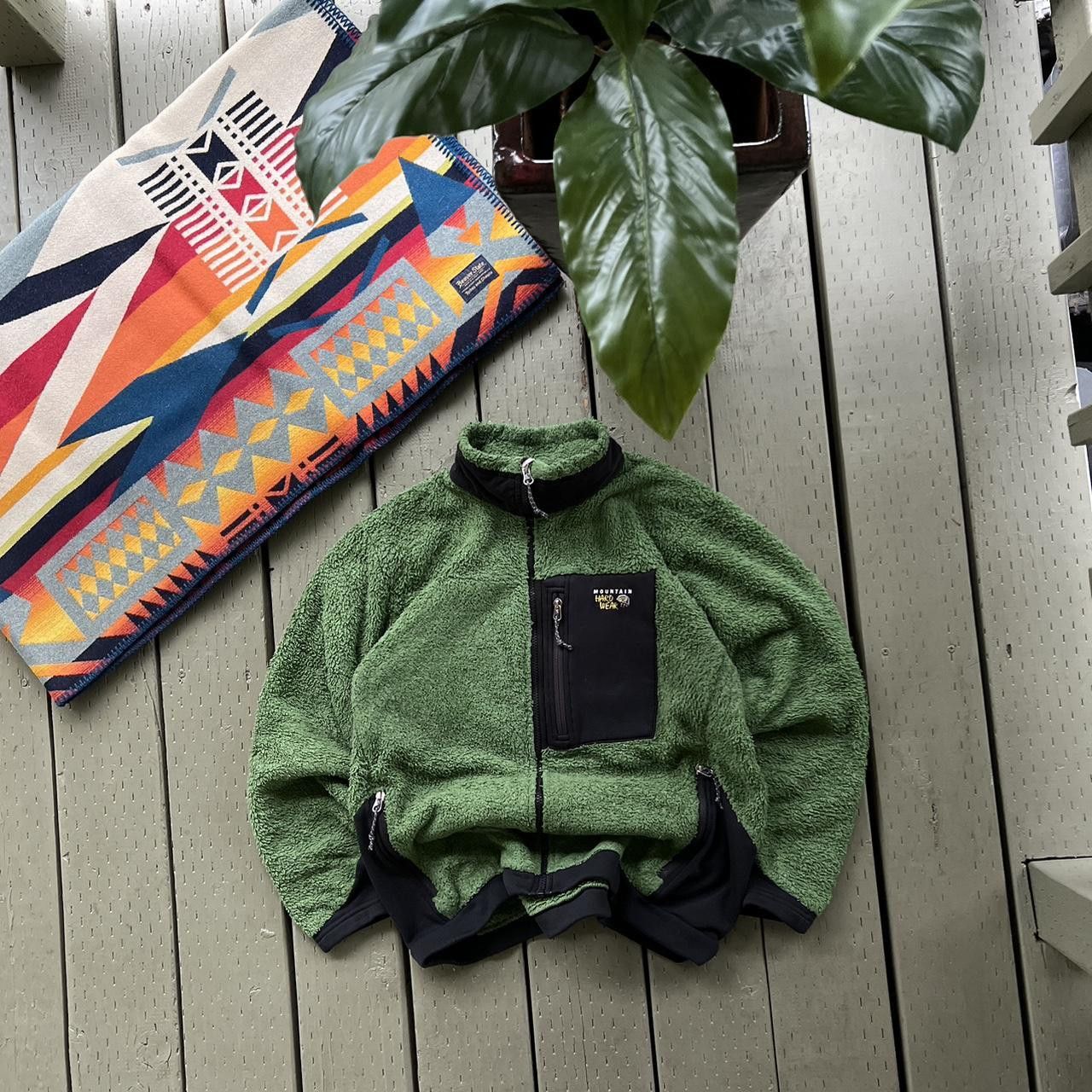 Mountain Hardwear × Vintage Mountain Hardwear Jacket Monkey Man Deep Pile Fleece Jacket Size L / US 10 / IT 46 - 4 Thumbnail