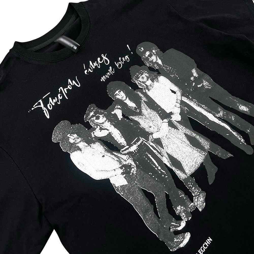 Japanese Brand × Vintage Hiphop rock portrait fake two-piece long-sleeved T-shirt Size US M / EU 48-50 / 2 - 4 Thumbnail