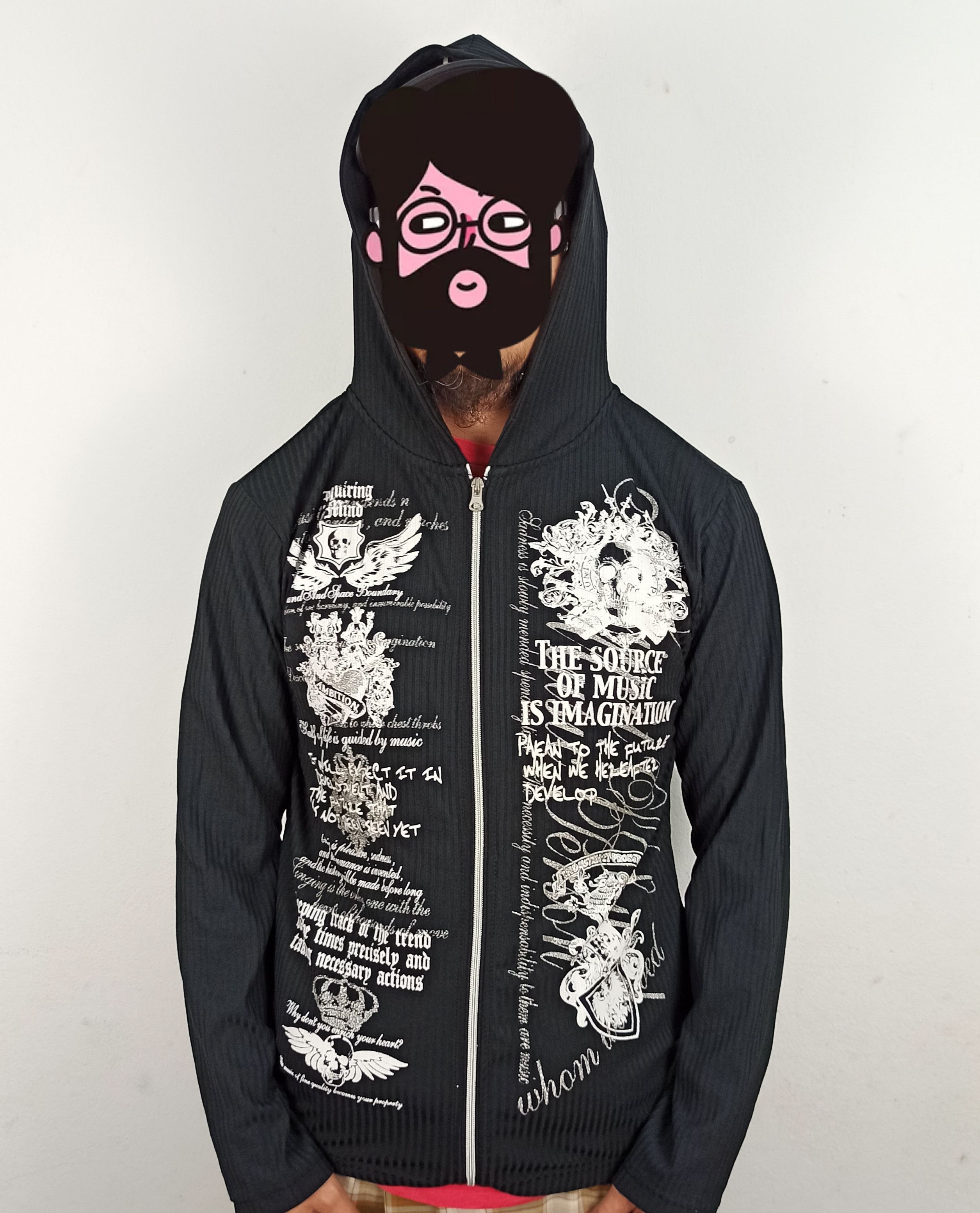 If Six Was Nine 💸BINDINGOFFER💸 Collins zip hoodie lgb styled ifsixwasnine Size US L / EU 52-54 / 3 - 12 Thumbnail