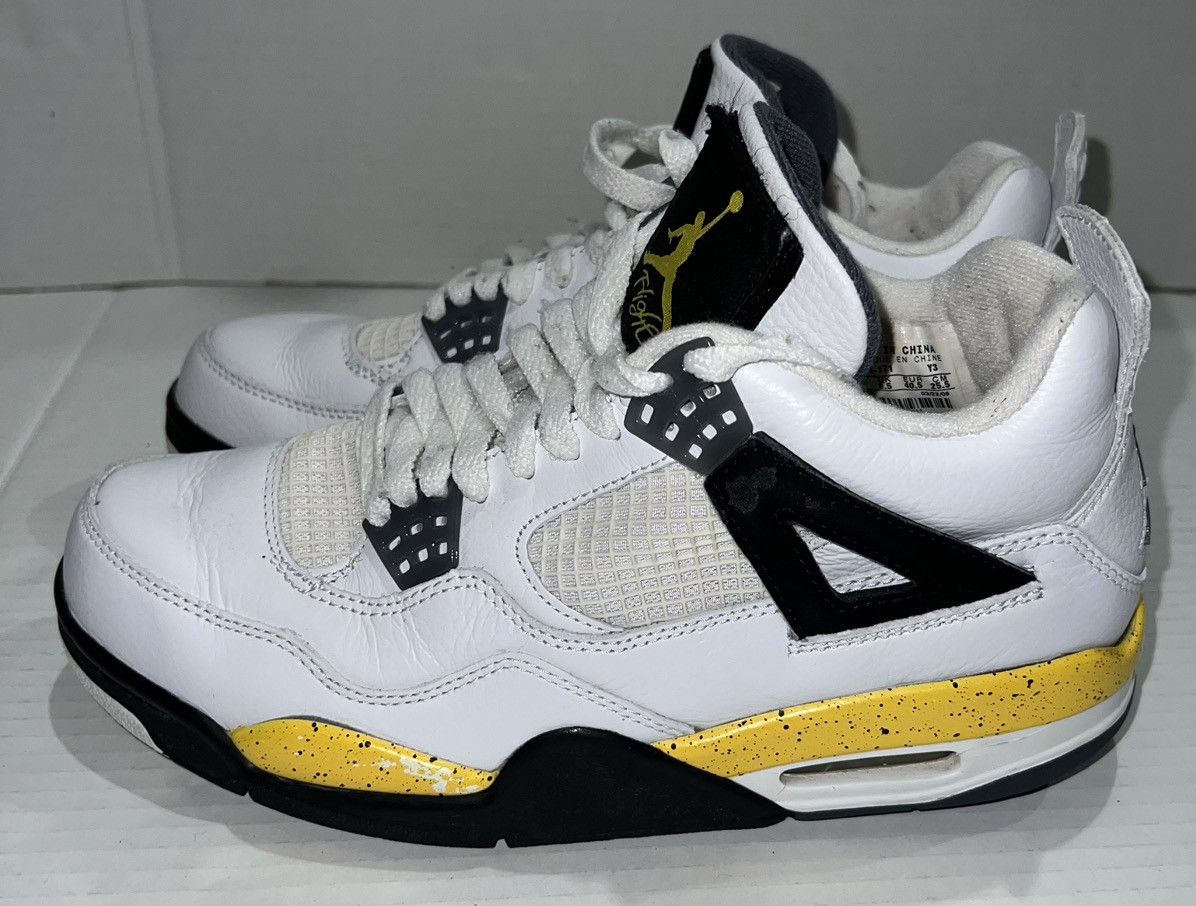 Jordan Brand 2006 Rare Air Jordan 4 Iv Tour Yellow Ls 314254-171 Men 7.5 Size US 7.5 / EU 40-41 - 2 Thumbnail