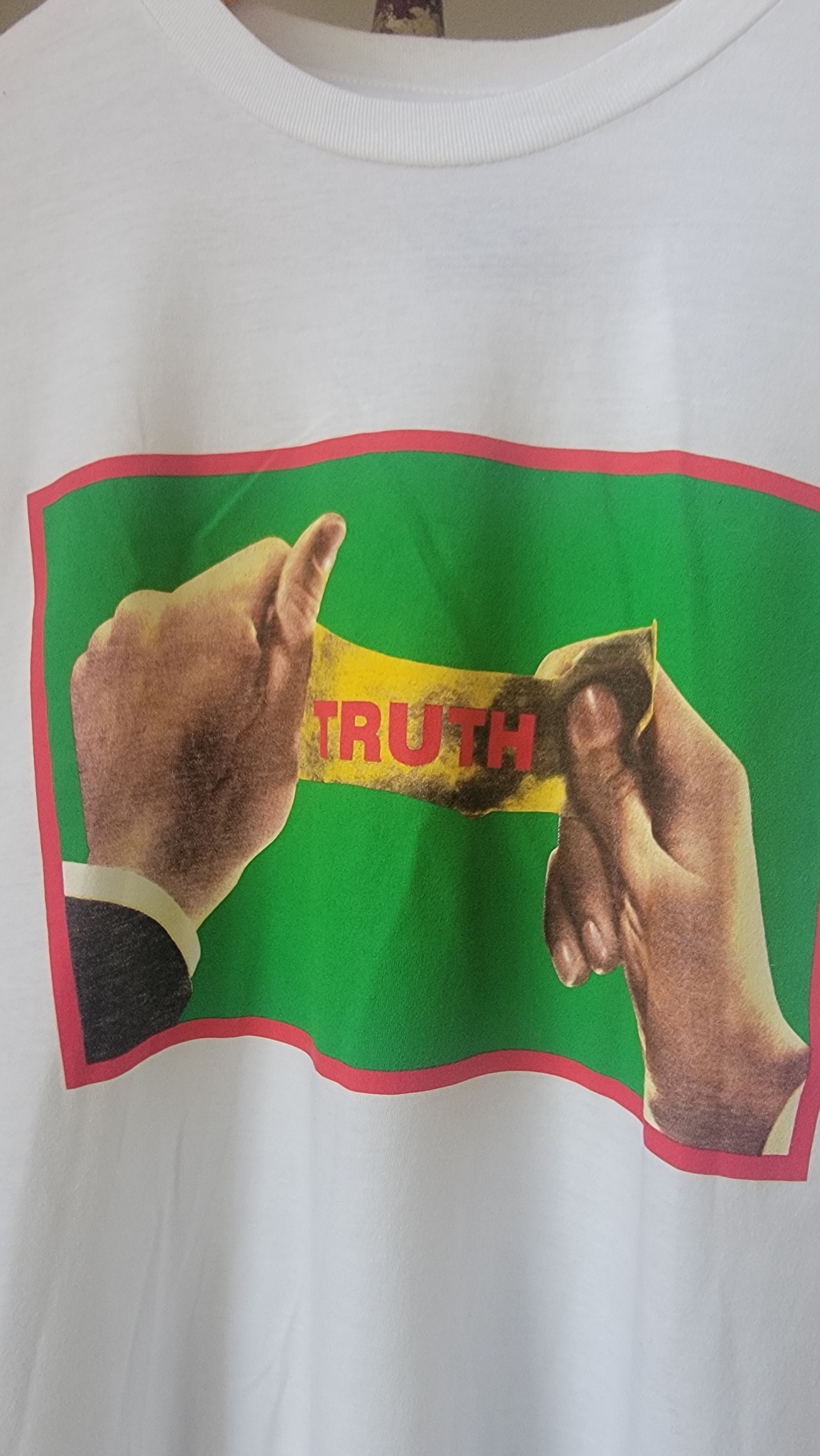 Barbara Kruger Barbara Kruger Truth Tshirt. Xl. Brand new Size US XL / EU 56 / 4 - 3 Thumbnail