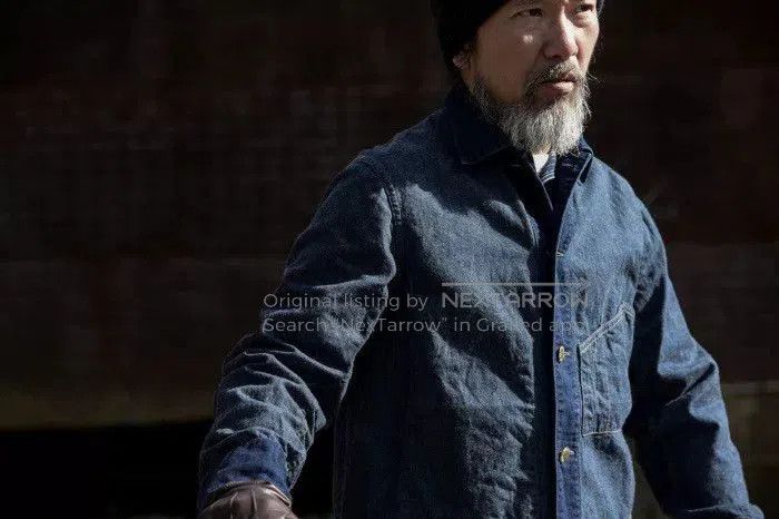 Freewheelers yard master indigo work jacket. Size US XL / EU 56 / 4 - 2 Thumbnail