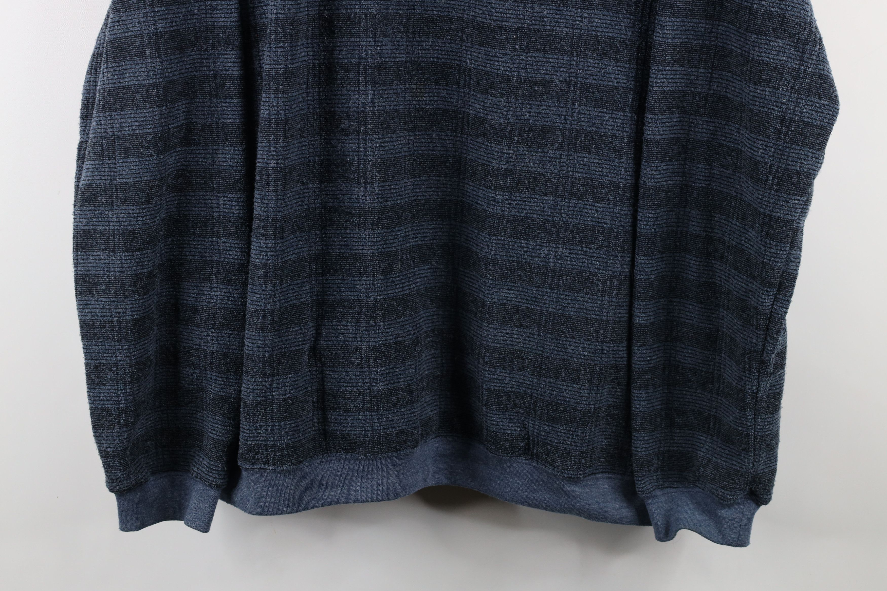 Vintage Vintage 90s Streetwear Fleece Collared Pullover Sweater Size US XXL / EU 58 / 5 - 3 Thumbnail