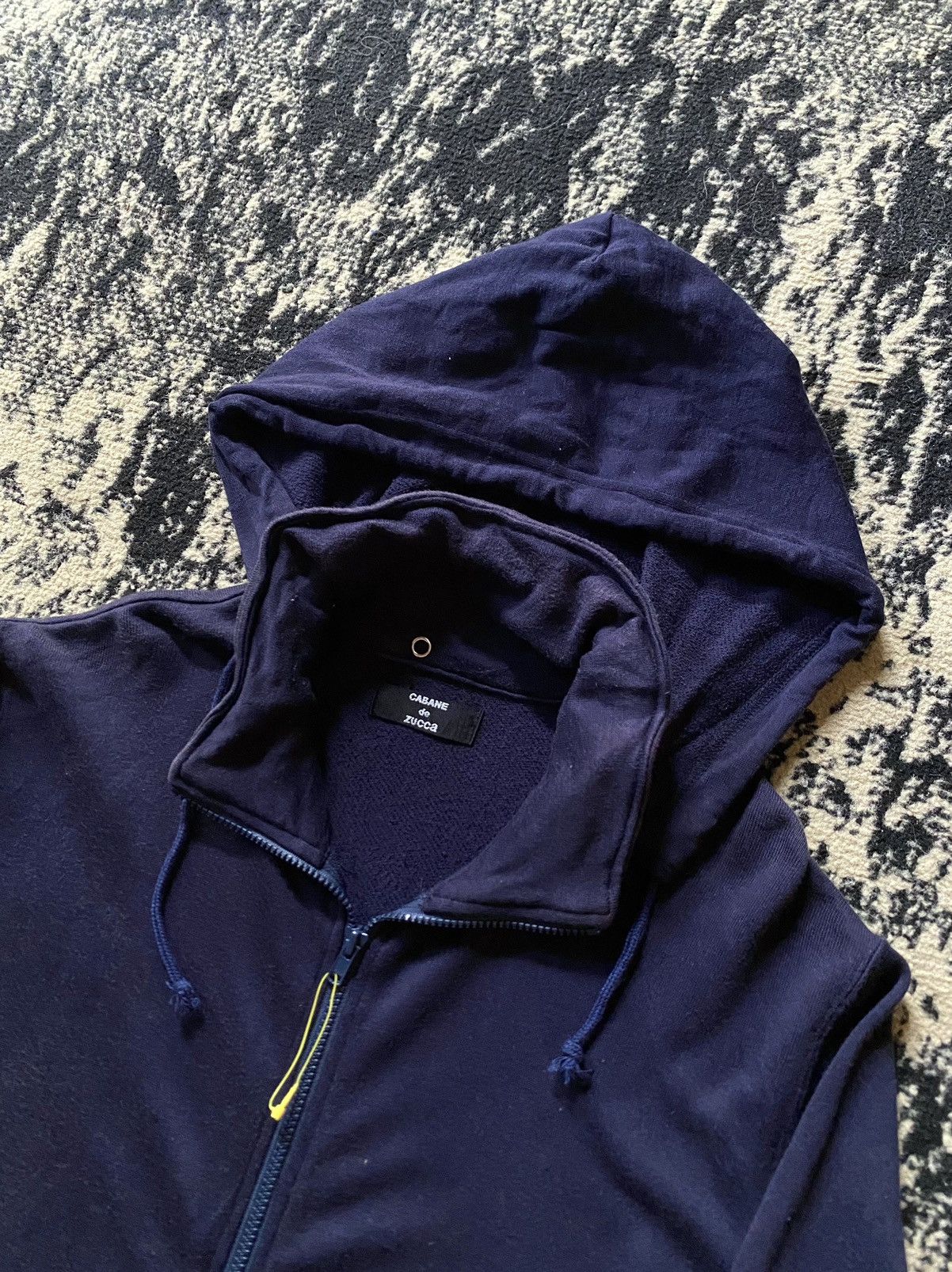 CABANE de ZUCCa × Issey Miyake × Japanese Brand Cabane De Zucca Hidden Hoodie Size US M / EU 48-50 / 2 - 3 Thumbnail