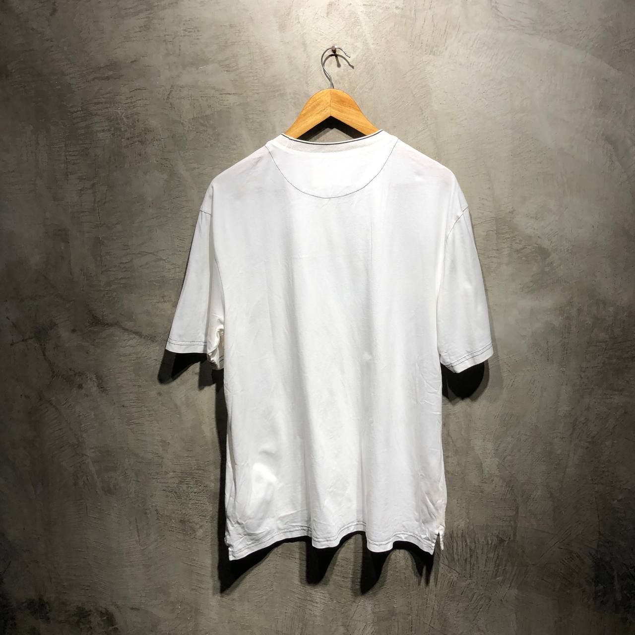 Prada Prada Logo Cotton tee w/ nylon pocket Size US L / EU 52-54 / 3 - 10 Thumbnail