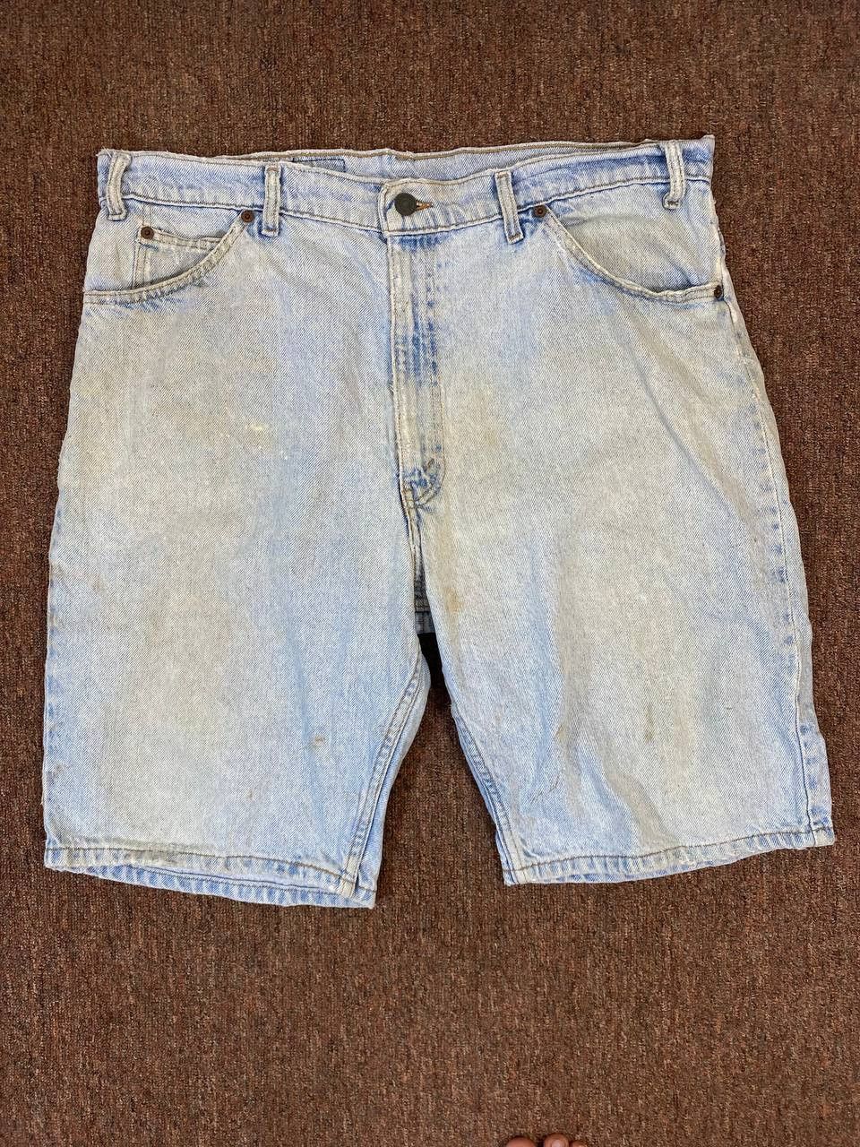 Levi's vintage levis 550 orange tab short denim nice design Size US 39 - 6 Thumbnail