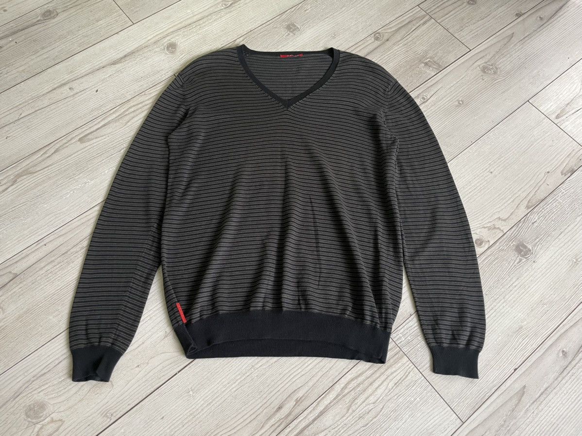 Prada Prada Red Tab Sweater Size US L / EU 52-54 / 3 - 5 Thumbnail