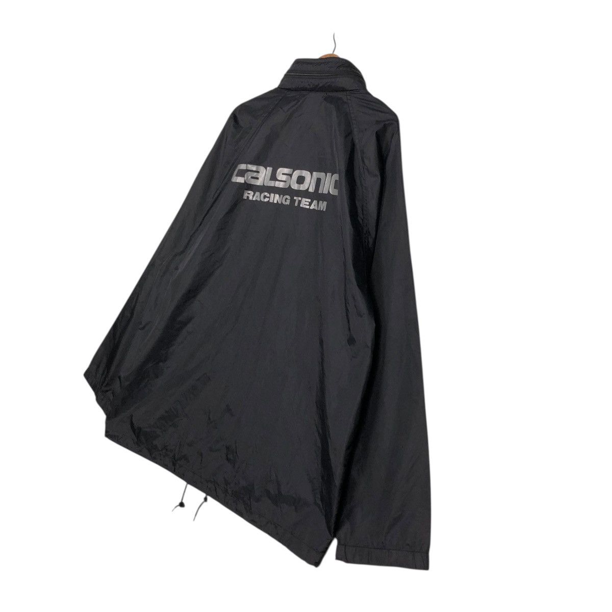 Japanese Brand 🔥VINTAGE NYLON BOMBER JACKET CALSONIC RACING BIG LOGO Size US M / EU 48-50 / 2 - 12 Thumbnail