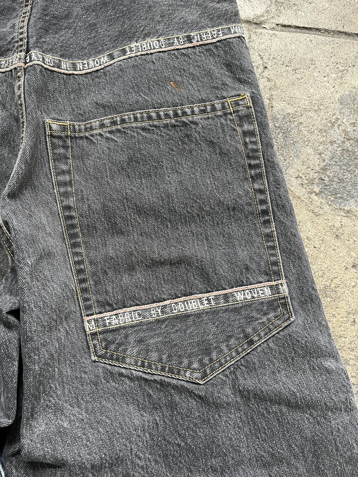 Doublet Doublet AW18 Selvedge Line Jeans (unisex) Size US 31 - 10 Thumbnail