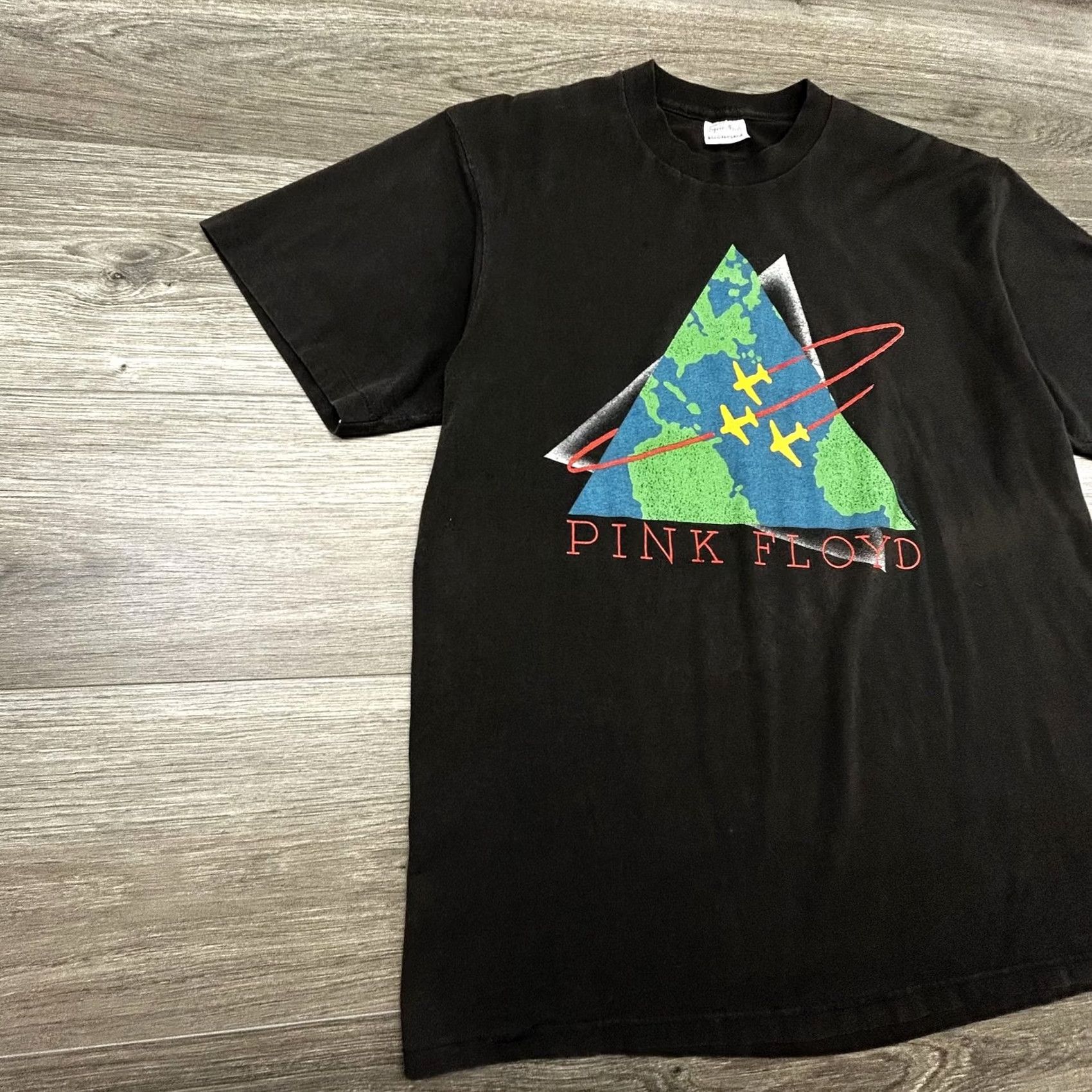 Vintage VINTAGE Pink Floyd Shirt Mens XL Black Momentary Lapse of Reason 1987 Made USA Size US XL / EU 56 / 4 - 4 Thumbnail
