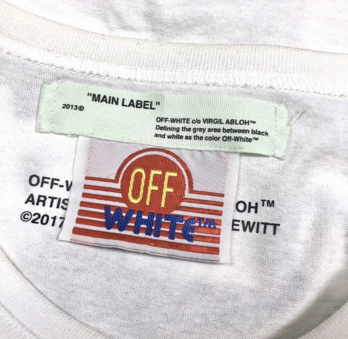 Off-White Wet Dream Tee Off-White Virgil Abloh x Cali Thornhill Dewitt Size US XL / EU 56 / 4 - 3 Thumbnail
