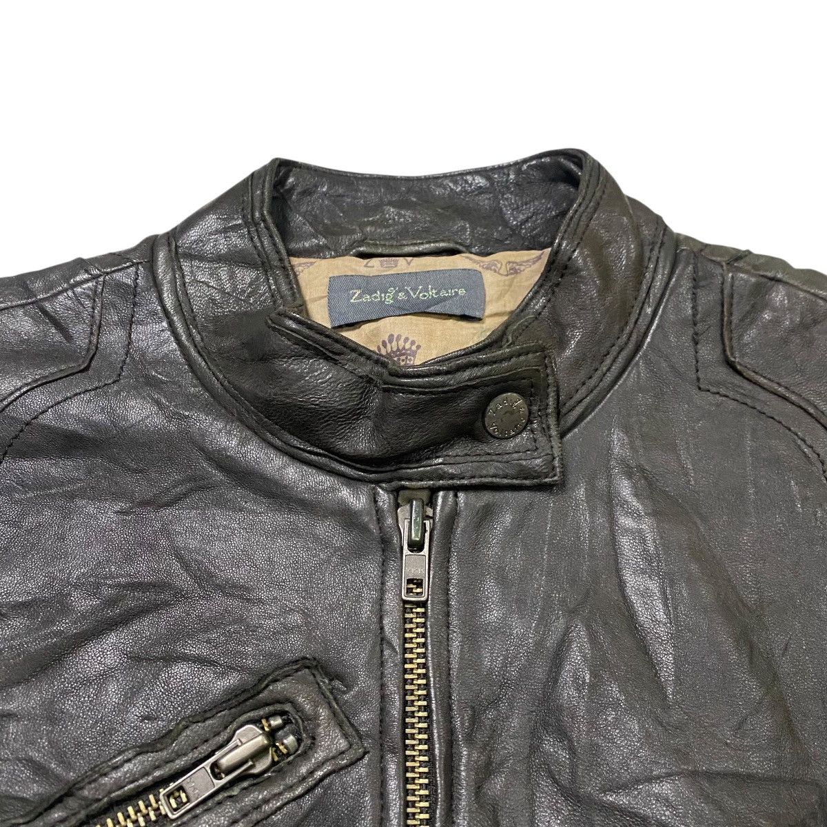 Zadig & Voltaire Zadig & Voltaire sheep leather jacket Size XS / US 0-2 / IT 36-38 - 6 Thumbnail