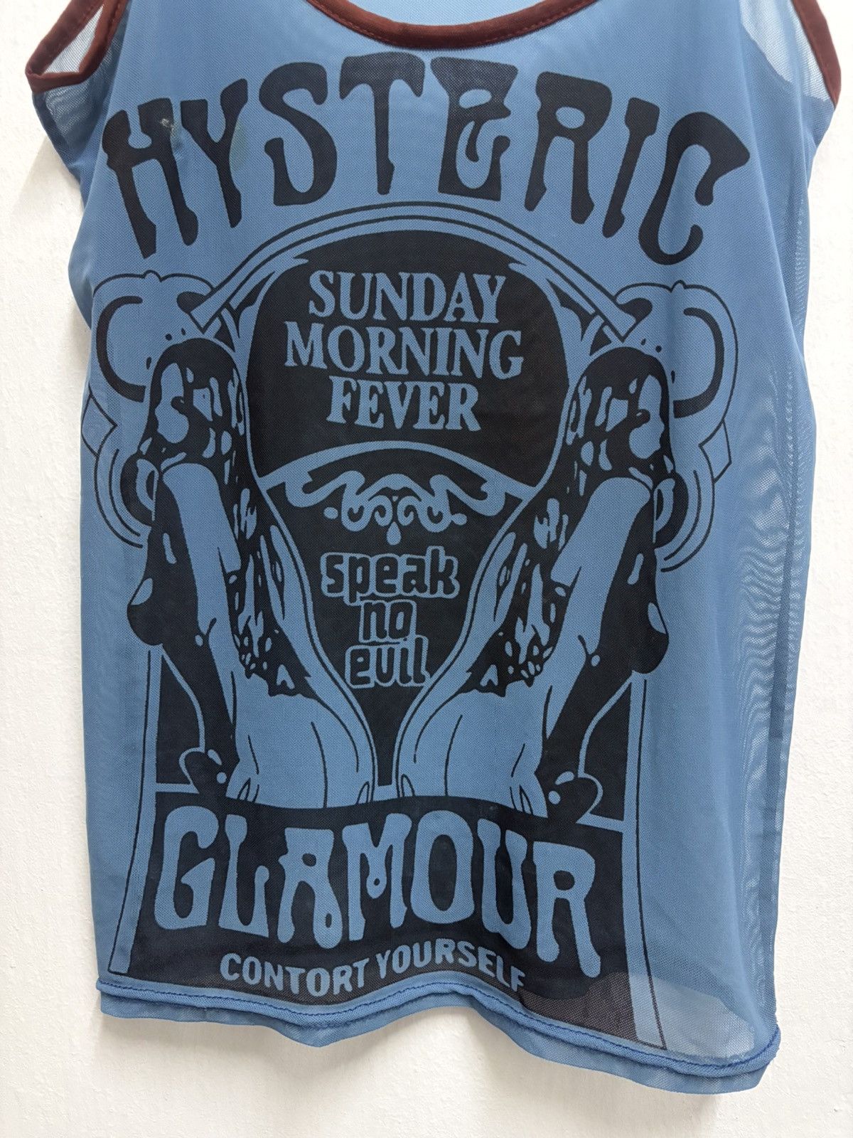Hysteric Glamour 2000's Hysteric Glamour - Speak No Evil Tank Top Size ONE SIZE - 4 Thumbnail