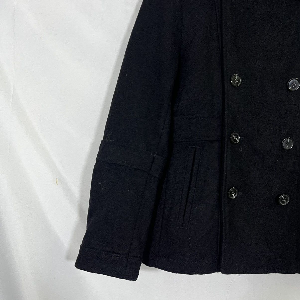 Vanquish VANQUISH JAPAN DOUBLE BREASTED WOOL COAT JACKET Size US M / EU 48-50 / 2 - 2 Thumbnail