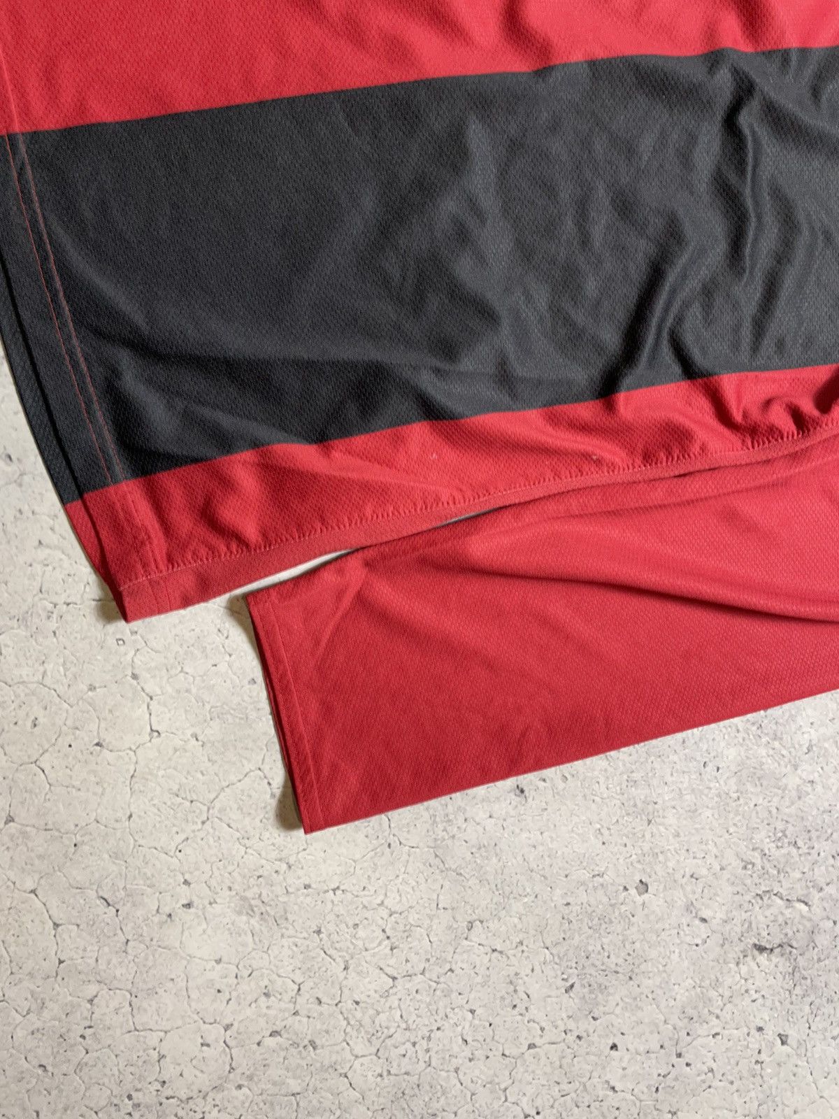 Nike × Vintage Nike Y2K Swoosh Vintage Striped Long Sleeve #18 Size US L / EU 52-54 / 3 - 4 Thumbnail
