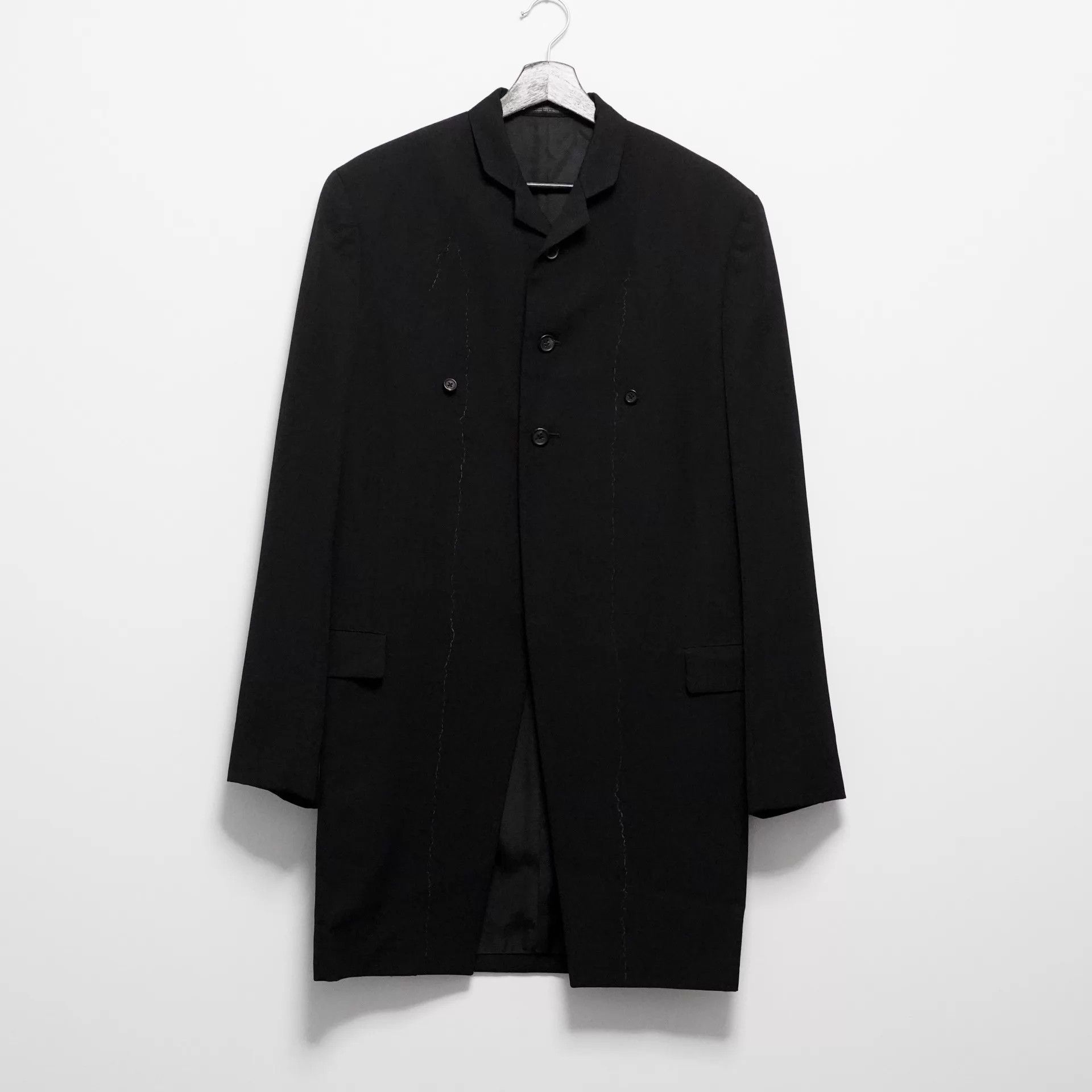 Yohji Yamamoto Yohji Yamamoto 1994AW Invisible Embroidered Dress Jkt S Size US S / EU 44-46 / 1 - 2 Thumbnail
