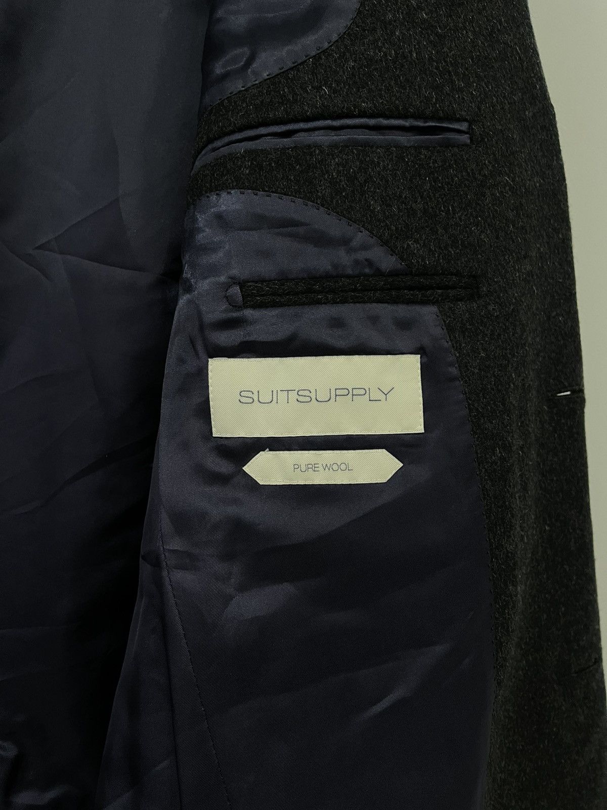 Suitsupply Suitsupply Vicenza Overcoat Pure Wool Coat Blazer Jacket Size US M / EU 48-50 / 2 - 9 Thumbnail