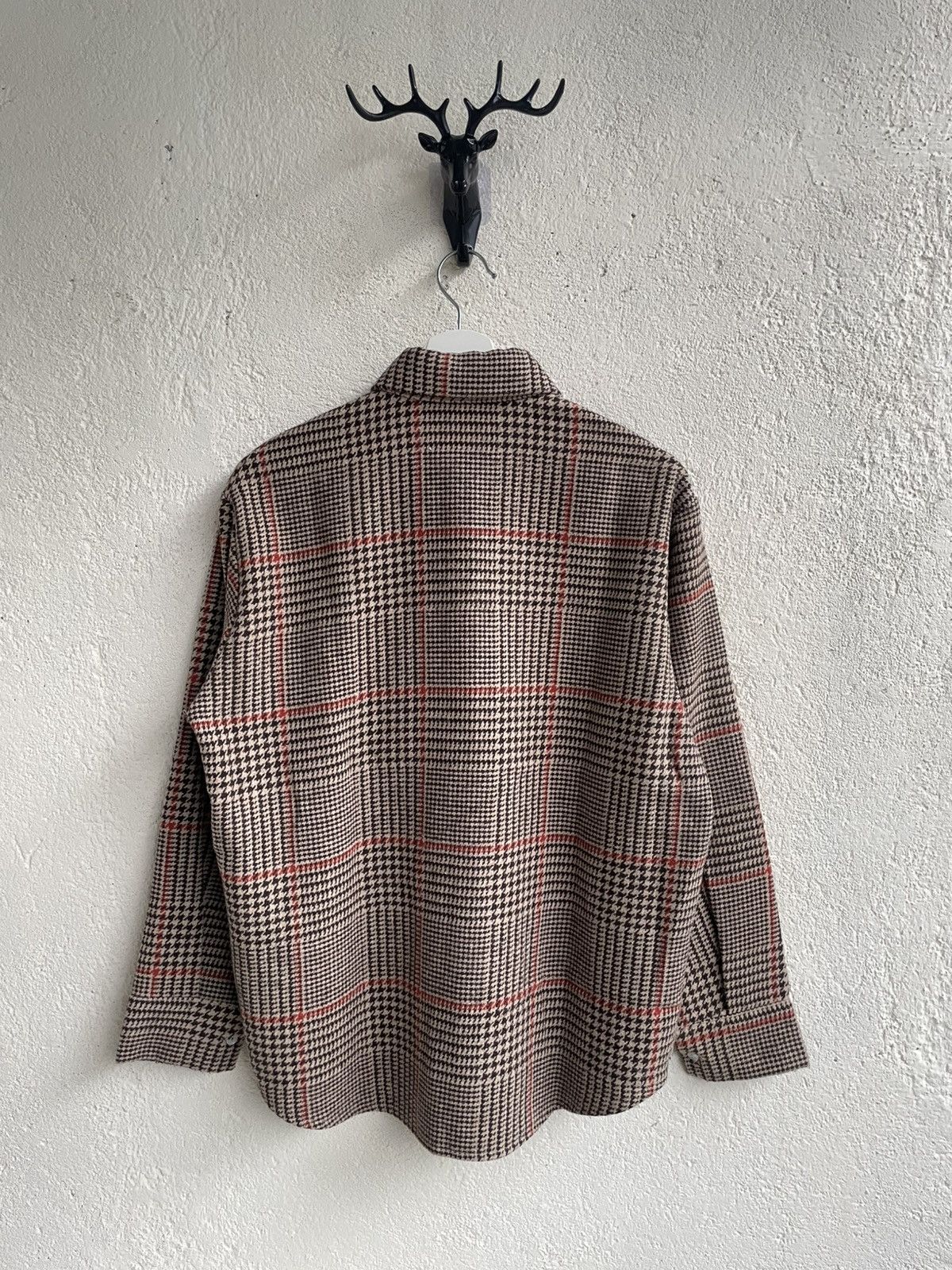 If Six Was Nine 2000s Fuga Flannel Plaid Y2K LGB GOA Hysteric Maison Japan Size US XL / EU 56 / 4 - 7 Thumbnail