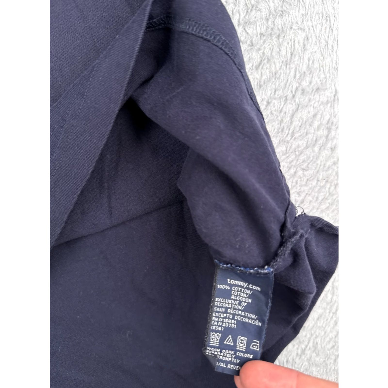 Tommy Hilfiger Tommy Hilfiger Golf Polo Shirt Adult XL Blue 100% Cotton Short Sleeve Activewear Mens Size US XL / EU 56 / 4 - 7 Thumbnail
