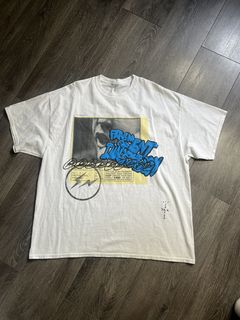 Cream - Cactus Jack By Travis Scott For Fragment Manifest T-Shirt - Size  Medium