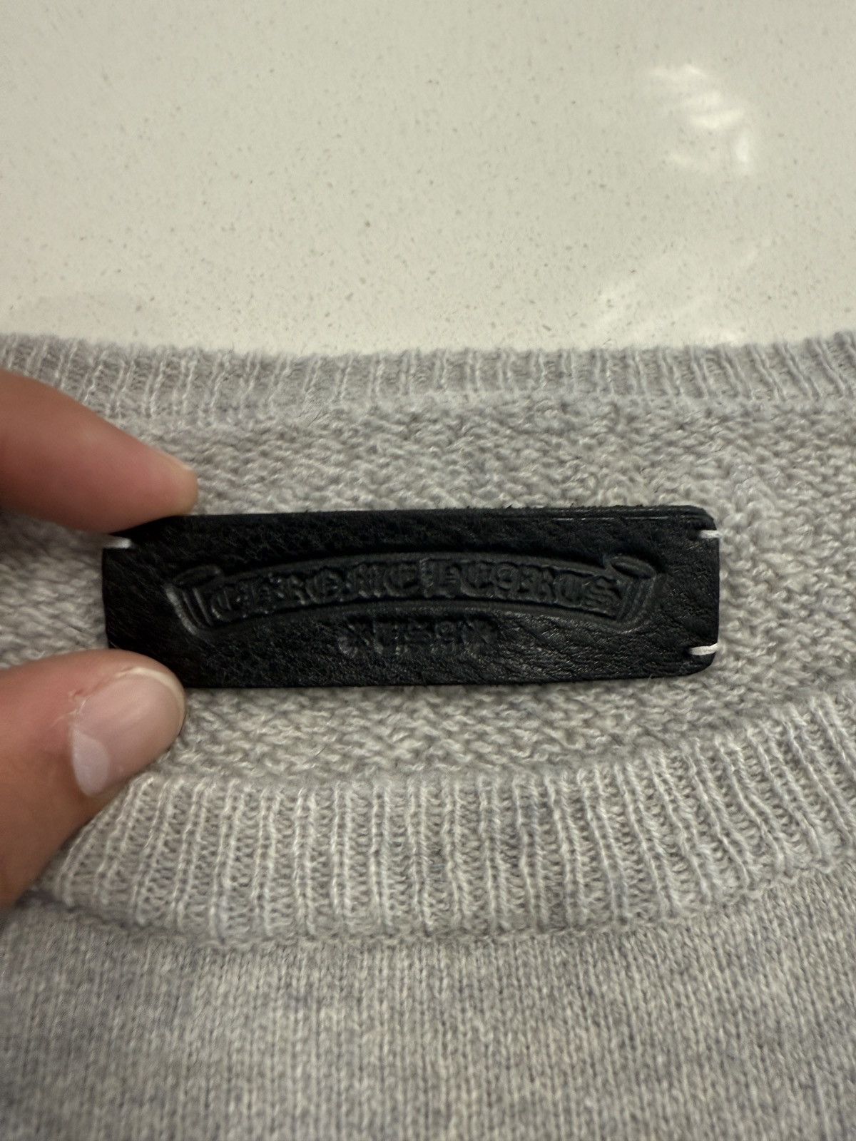 Chrome Hearts Chrome Hearts Embroidered Cashmere Knit Sweater Size US M / EU 48-50 / 2 - 4 Thumbnail