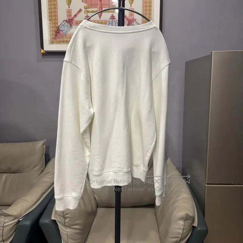 Dior Dior White Cotton Women's Sweatshirt . Size S / US 4 / IT 40 - 2 Thumbnail