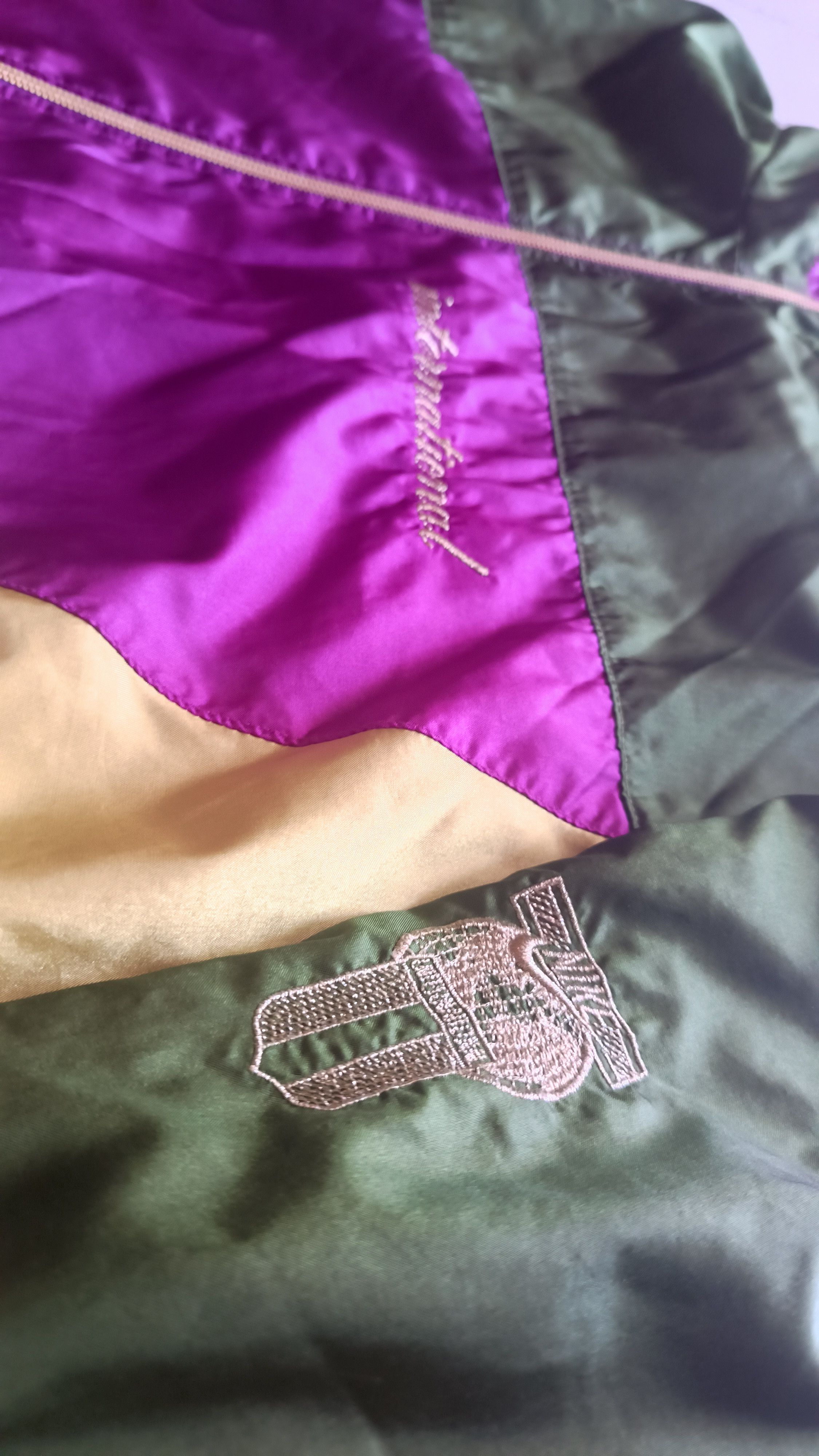 Nike Nike 90s Vintage Tracksuit Set – XXL – Purple/Green Size US XXL / EU 58 / 5 - 6 Thumbnail