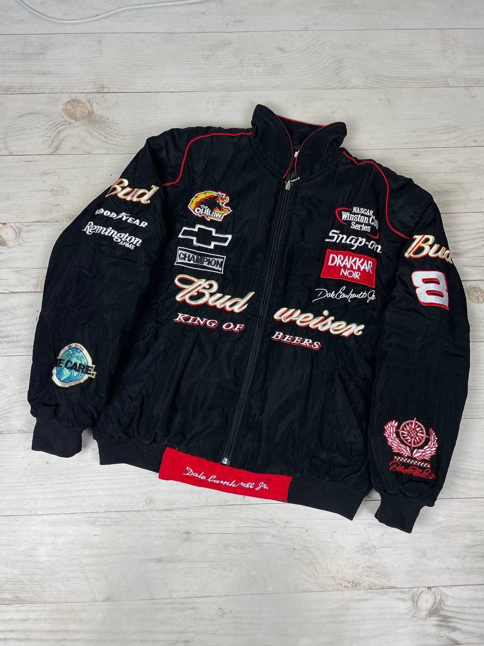 Vintage Budweiser Nascar shops Jacket