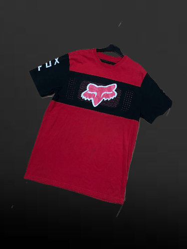Fox Racing Men's FOX Racing Size M Big Print Logo TEE Size US M / EU 48-50 / 2 - 1 Thumbnail