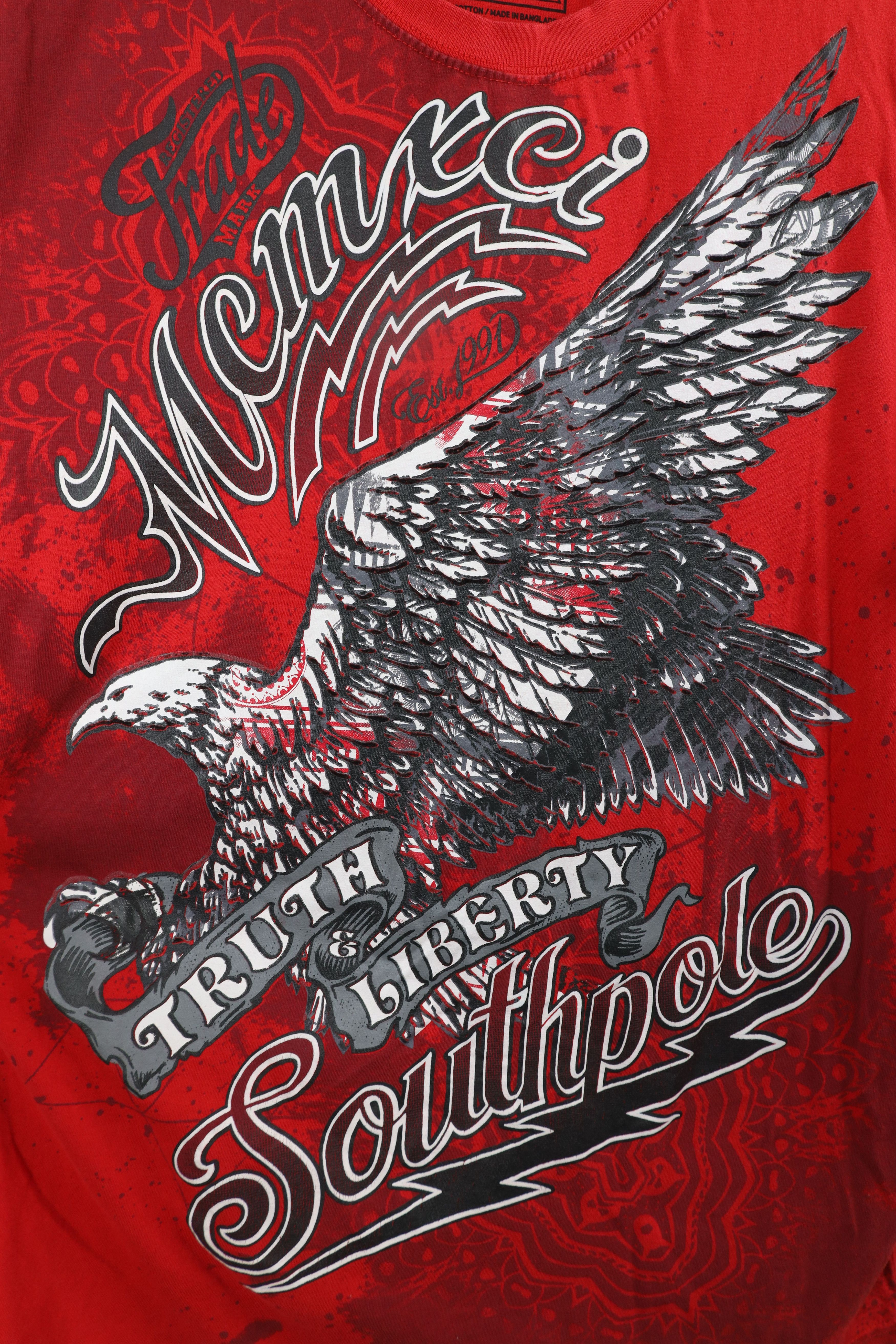 Southpole × Vintage Vintage Y2K Southpole Spell Eagle MMA UFC Fighting T-Shirt Size US M / EU 48-50 / 2 - 5 Thumbnail