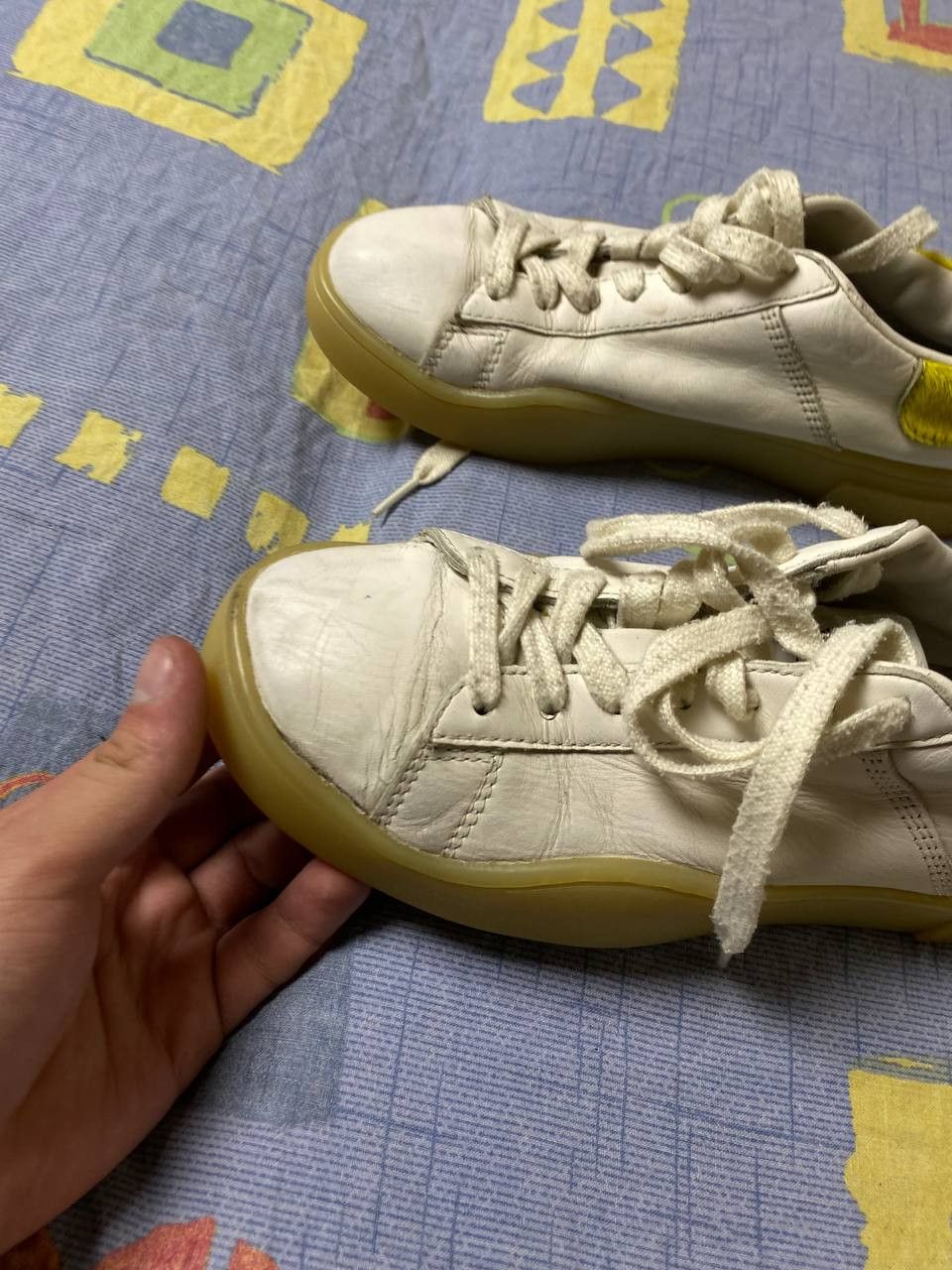 Diesel 2000s Archive Japanese Leather Sneakers Diesel Y2K Size US 7 / IT 37 - 2 Thumbnail