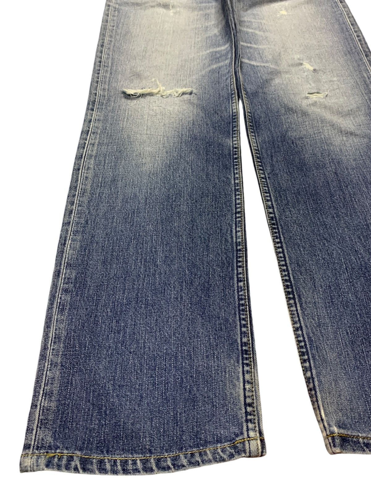Levi's × Levi's Vintage Clothing Vintage 90s Levis 502 Faded Wash Distressed Baggy Jeans Size US 30 / EU 46 - 6 Thumbnail