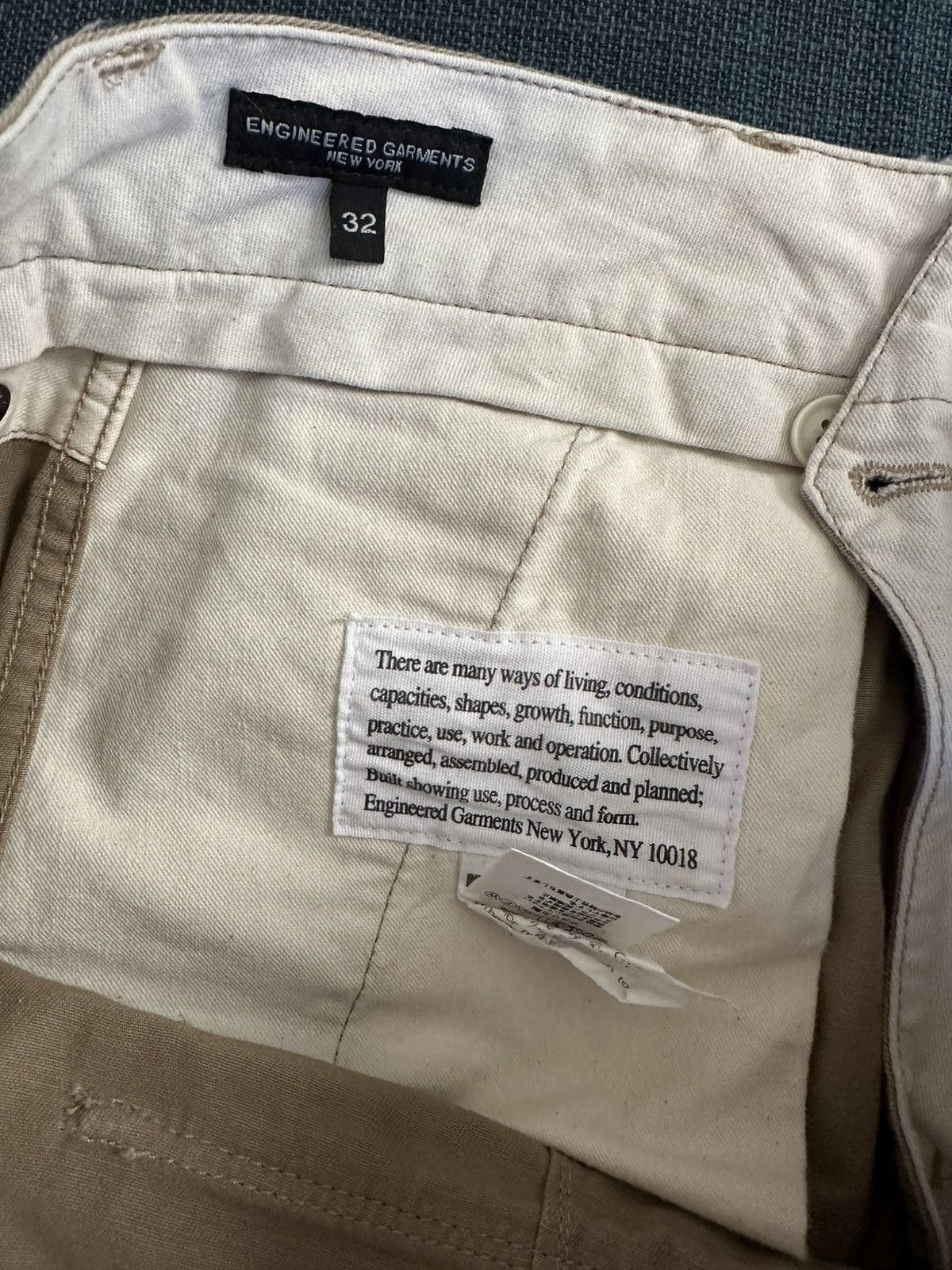 Engineered Garments Engineered garments chinos Size US 32 / EU 48 - 8 Thumbnail