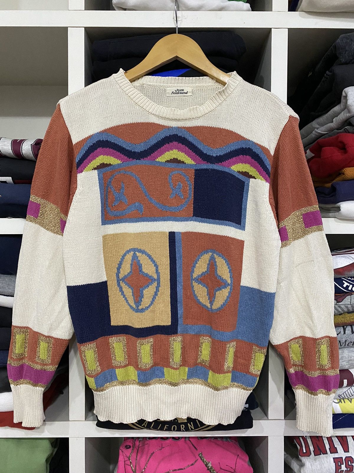 Japanese Brand × Vintage Vintage Jean Feldinand Knitwear Size US S / EU 44-46 / 1 - 2 Thumbnail
