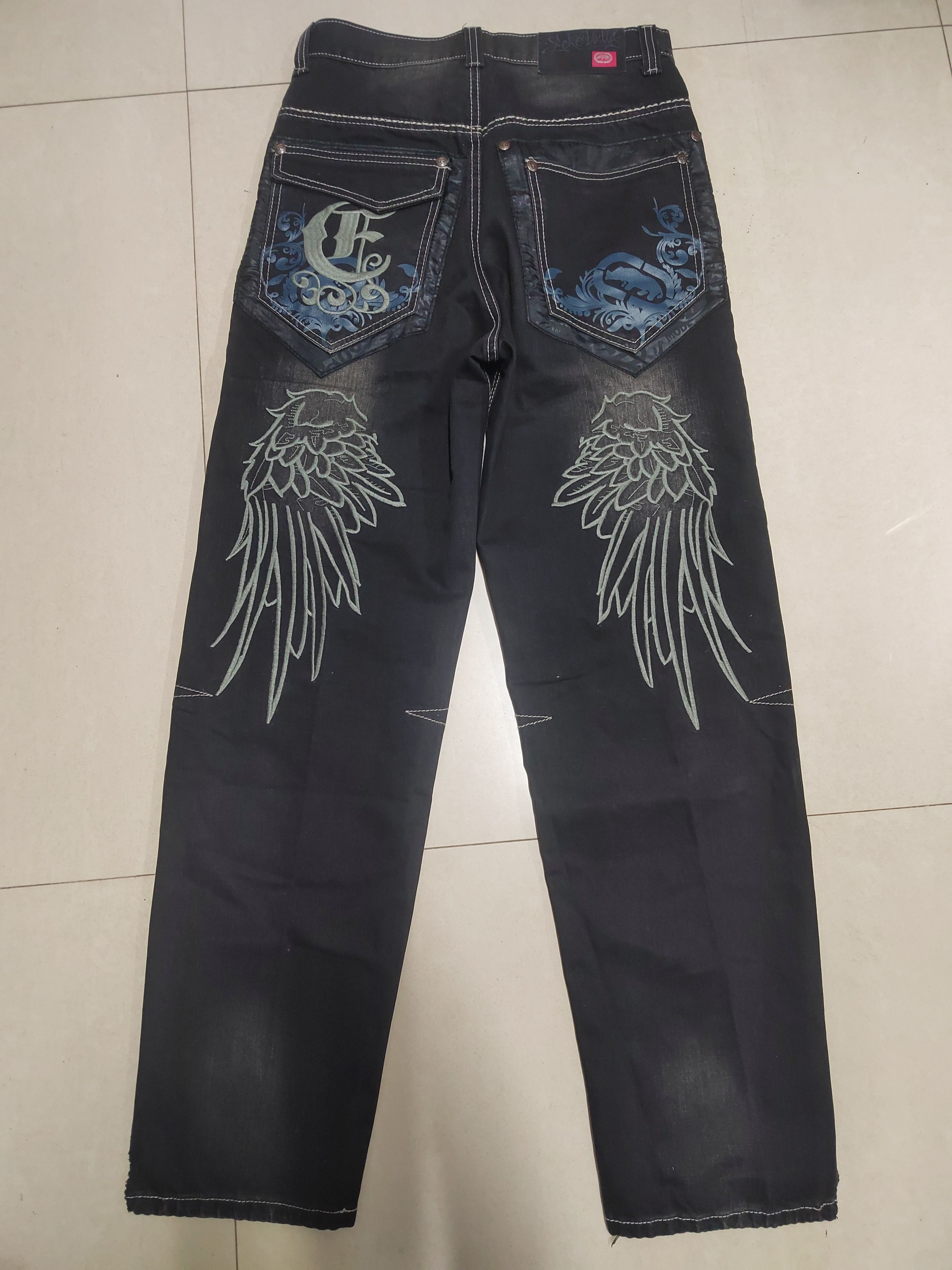 Ecko Unltd. ecko unltd grunge wings baggy jeans Size US 30 / EU 46 - 1 Thumbnail