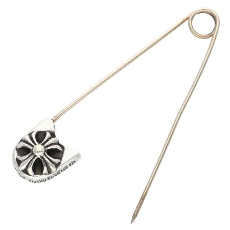 Chrome Hearts Chrome Hearts Silver Safety Pin Necklace Size ONE SIZE - 3 Thumbnail