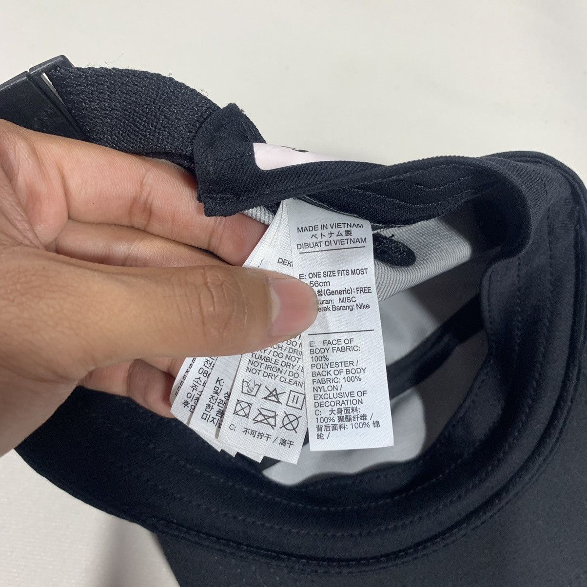 Jun Takahashi NIKE LAB X UNDERCOVER JUN TAKAHASHI NRG CAP BLACK Size ONE SIZE - 6 Thumbnail