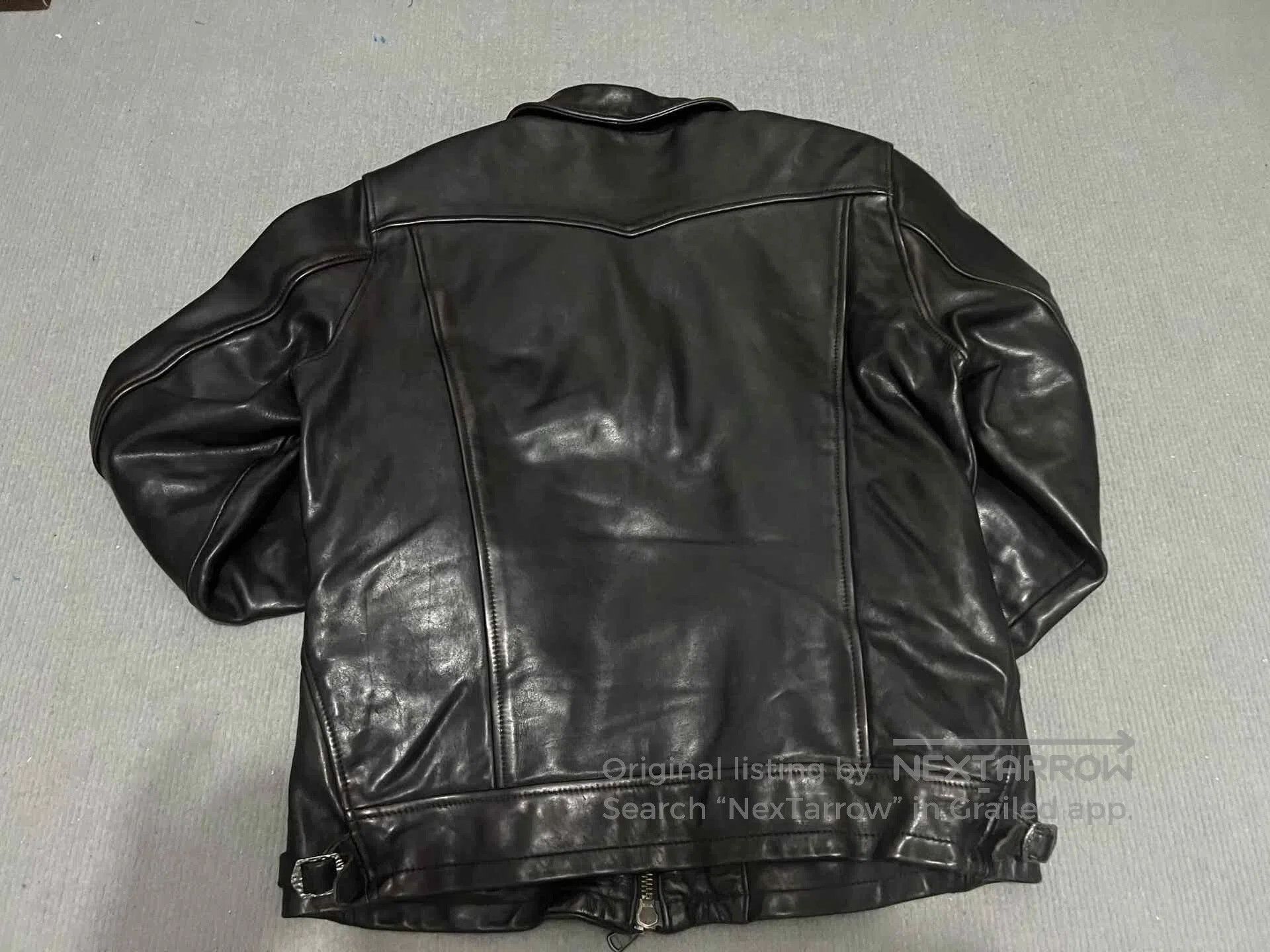 RRL Ralph Lauren Men's Horsehide Leather Jacket. Size US M / EU 48-50 / 2 - 8 Thumbnail