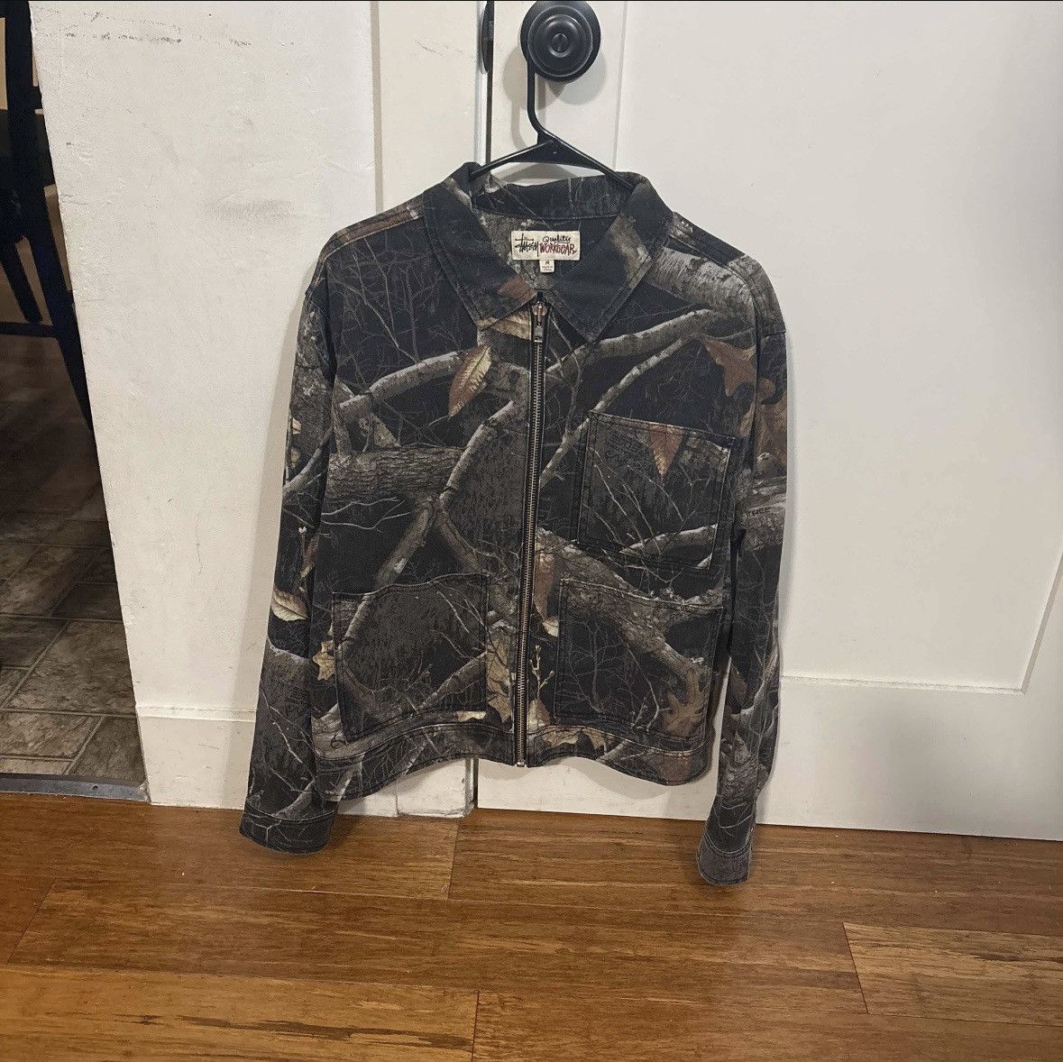 Realtree × Stussy Stussy Zip Work Jacket Realtree Edge 'Snow