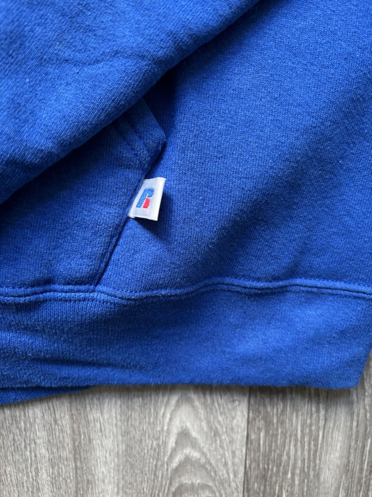 Russell Athletic Vintage Y2K Russell Athletic Blue Hoodie Size US XL / EU 56 / 4 - 7 Thumbnail
