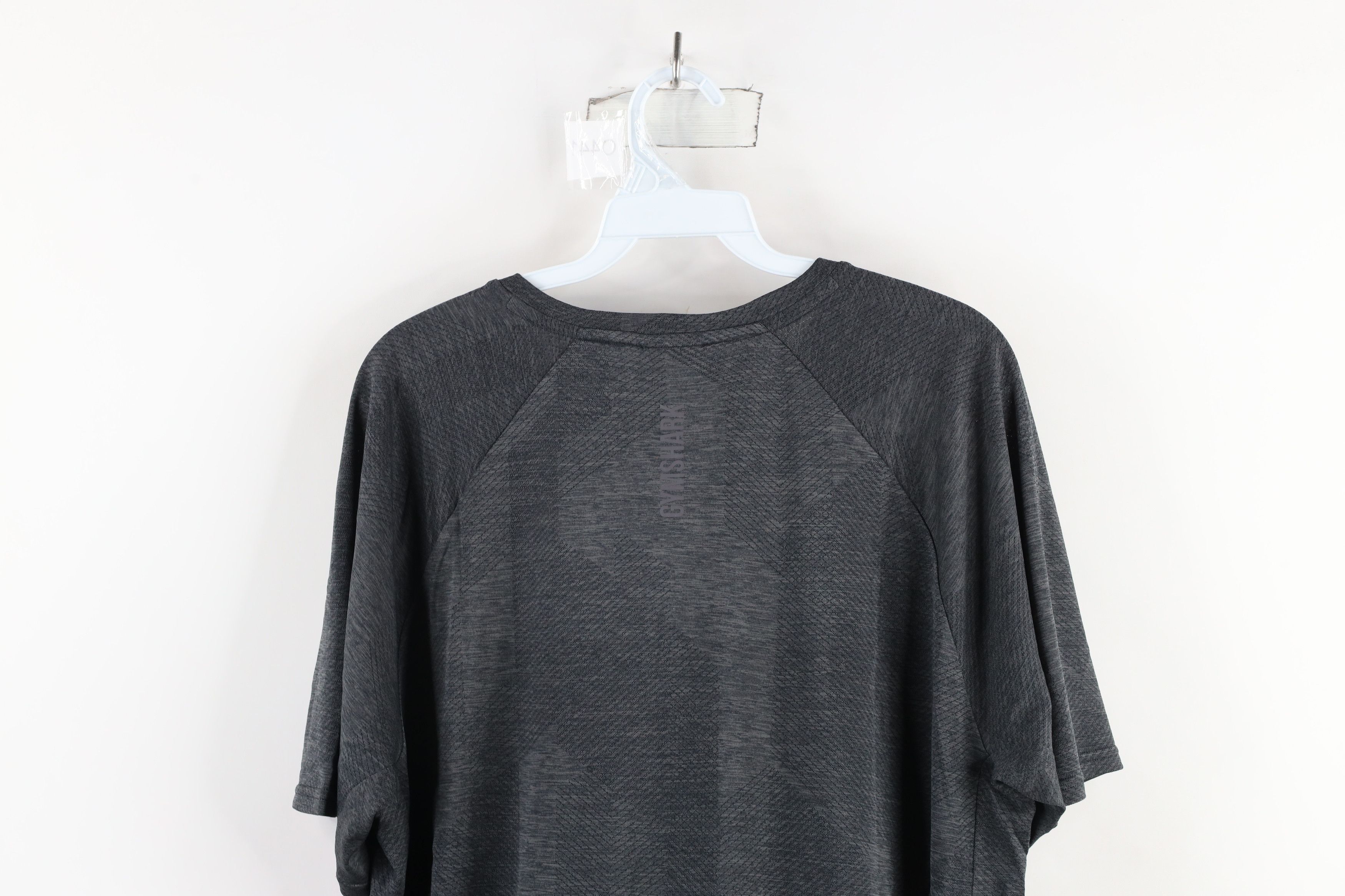 Gymshark × Vintage Gymshark Gym Running Jogging Weightlifting T-Shirt Gray Size US XL / EU 56 / 4 - 10 Thumbnail