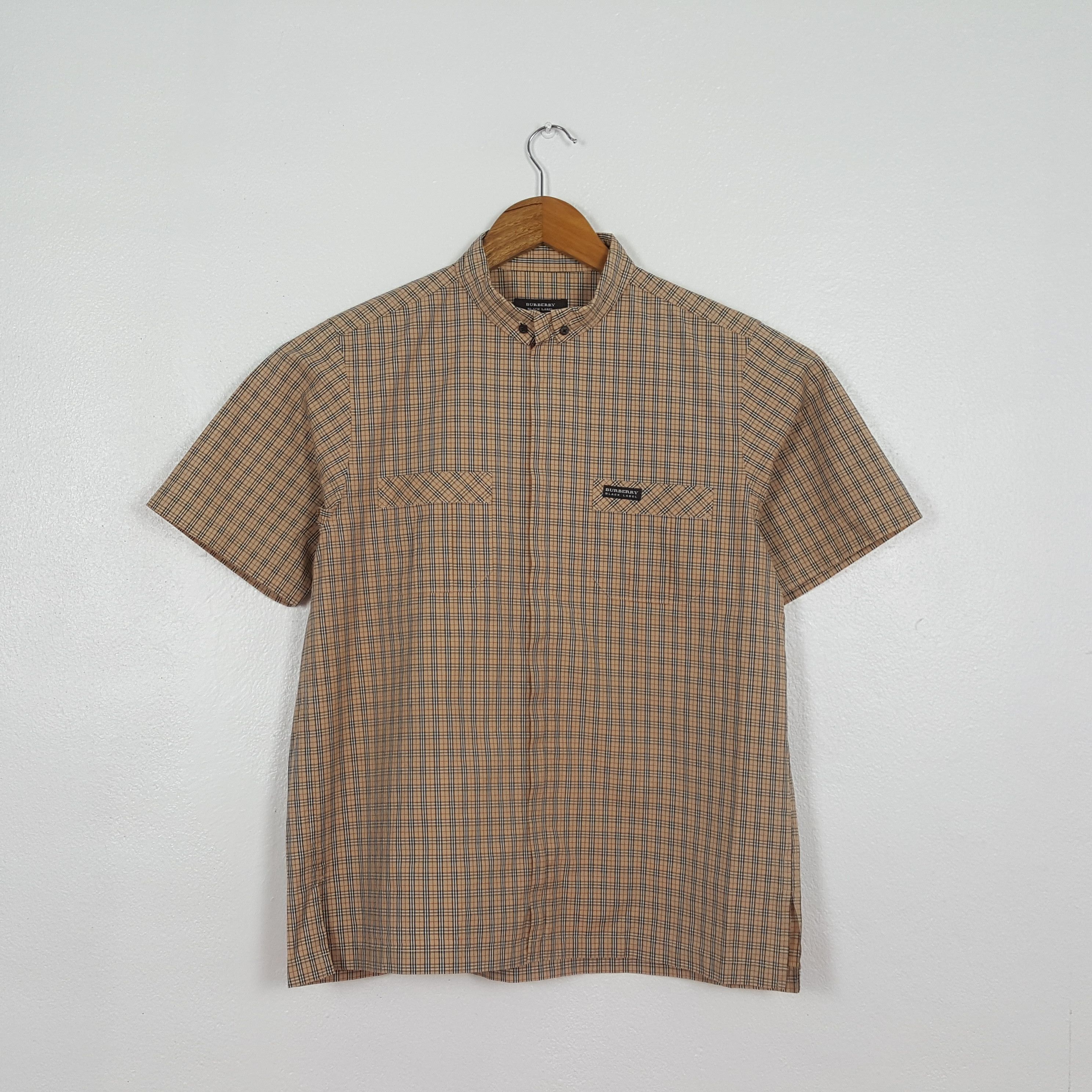 Burberry Vintage Burberry Landon Nova Check Design Shirt C319N14 Size US M / EU 48-50 / 2 - 1 Thumbnail