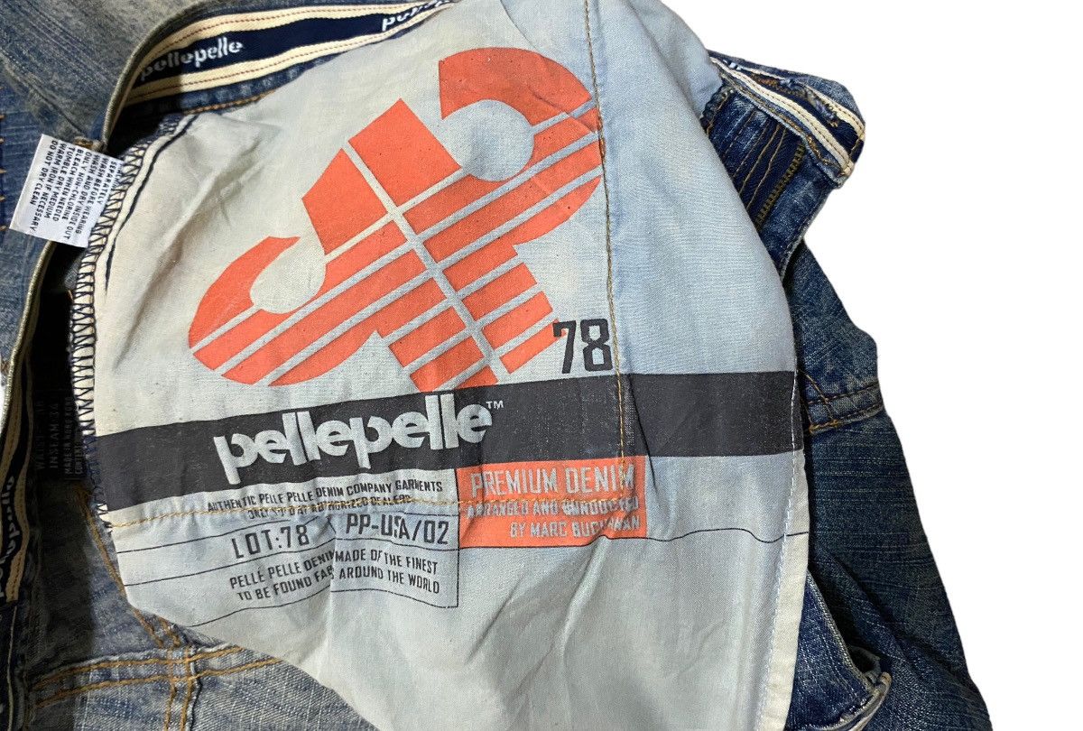 Pelle Pelle Rare Design Vintage Pelle Pelle Patchwork Baggy Jeans 2000s Size US 38 / EU 54 - 16 Thumbnail