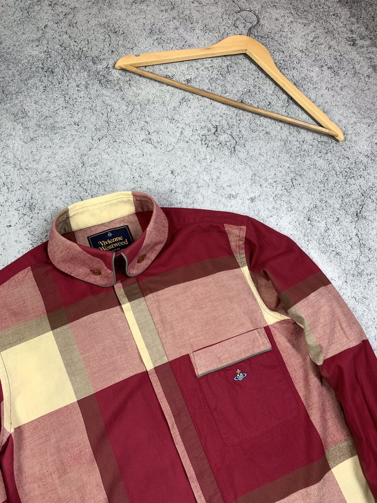 Vivienne Westwood Vivienne Westwood Flannel LS Plaid Button Shirt Mens Size M Size US M / EU 48-50 / 2 - 4 Thumbnail