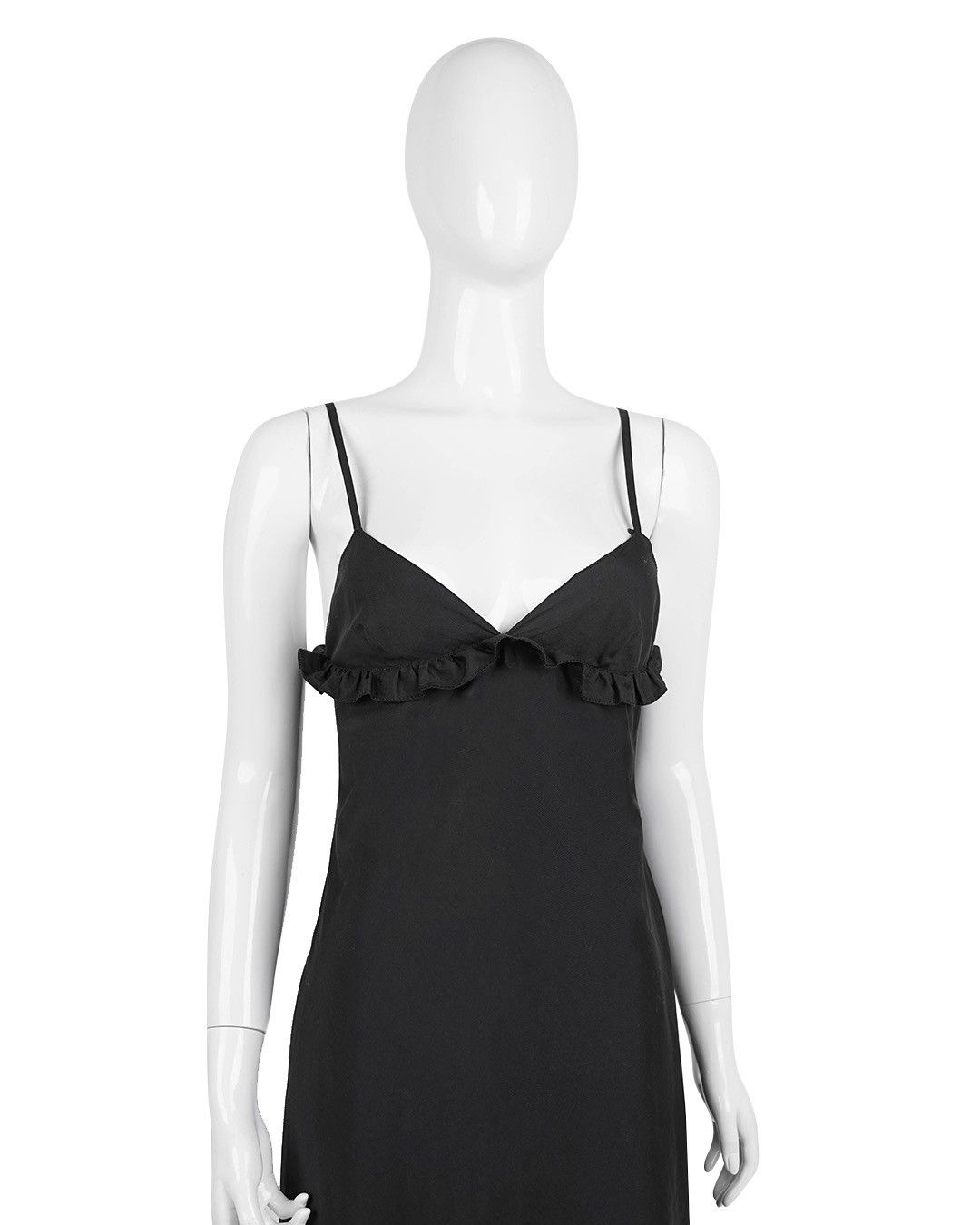 Miu Miu Miu Miu S/S1999 Ruffle Bust Dress Size M / US 6-8 / IT 42-44 - 2 Thumbnail