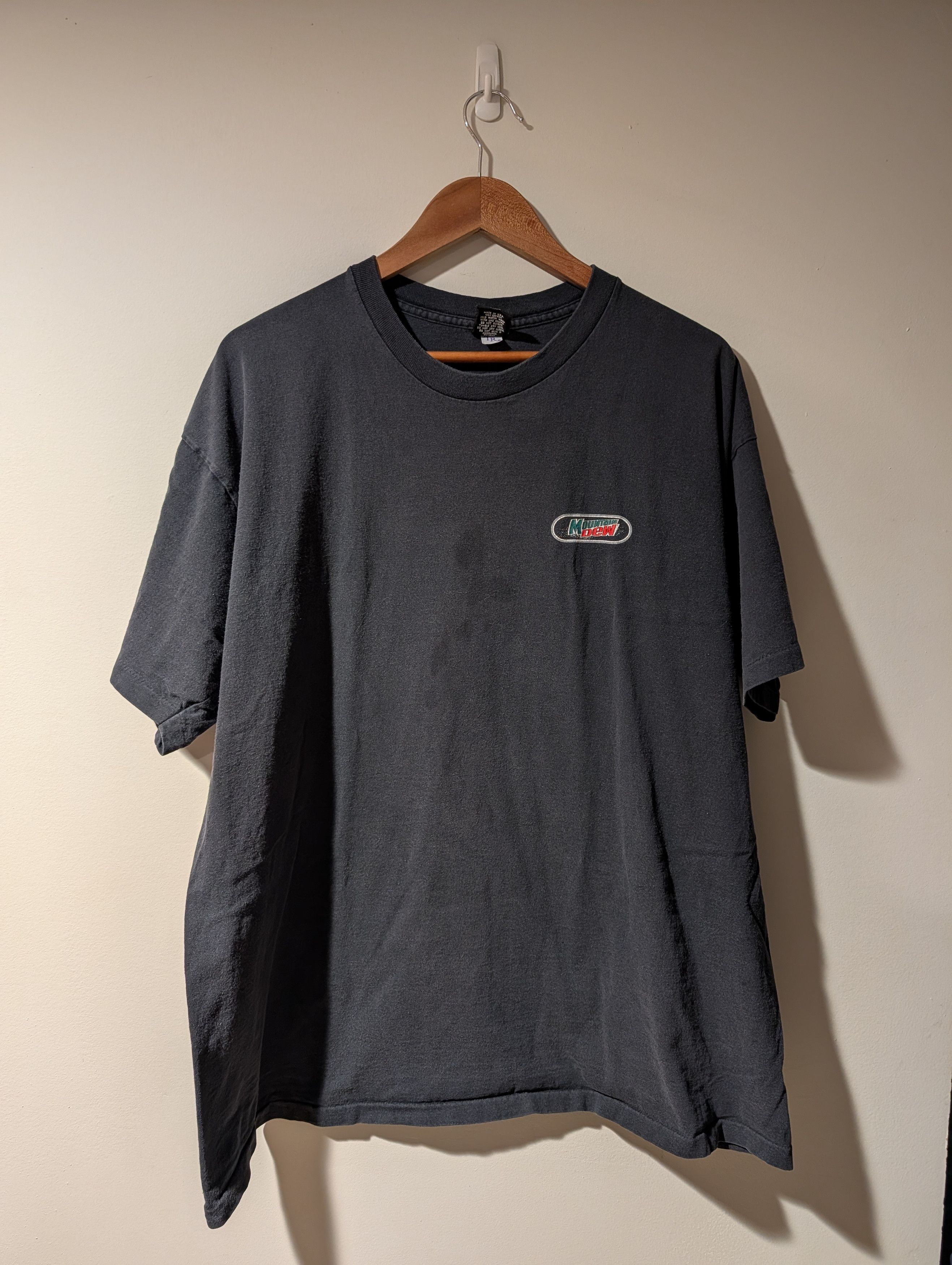 Mountain Dew Vintage 90s Mountain Dew Do the Dew Soda Promo T-Shirt Size US XXL / EU 58 / 5 - 3 Thumbnail