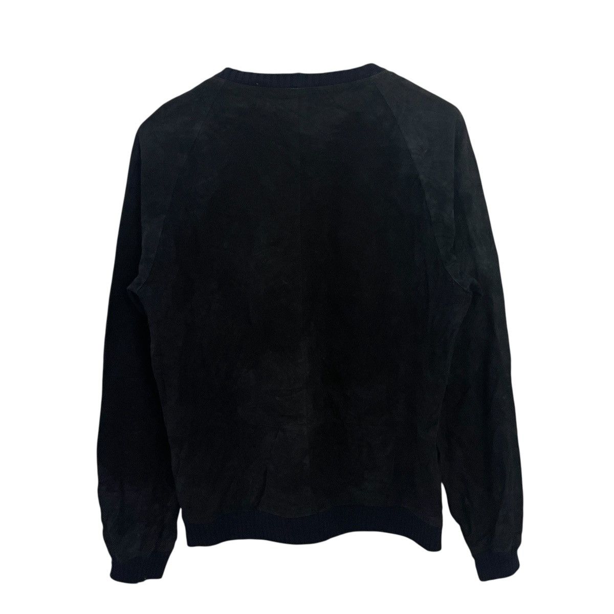 Jil Sander Vintage Jil Sander Pullover Crewneck Leather Sweatshirt Size US M / EU 48-50 / 2 - 9 Thumbnail