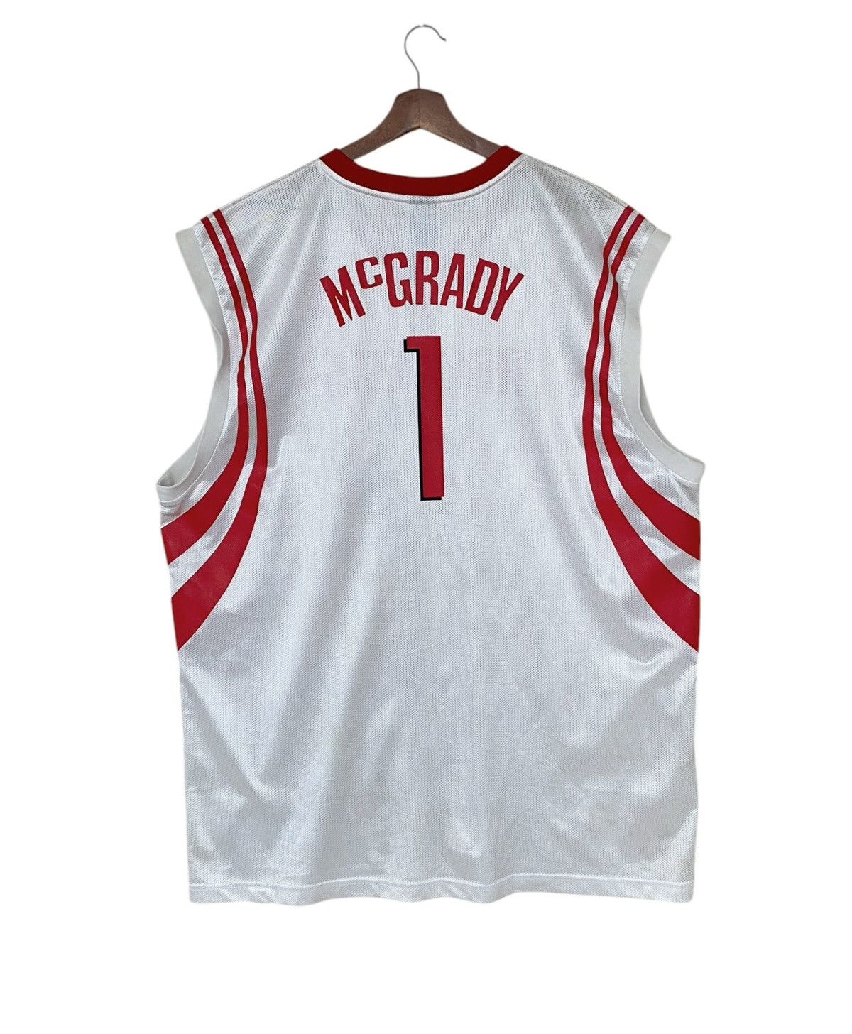 NBA × Reebok × Vintage Vintage Brand Reebok Team NBA Rocket Sleeveless Jersey 2000s Size US XXL / EU 58 / 5 - 2 Thumbnail