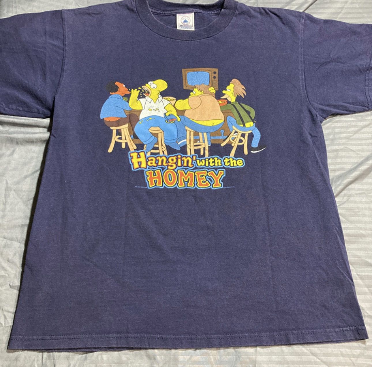 Other Vintage Simpsons “Hangin’ With the Homey” Tee Size US M / EU 48-50 / 2 - 2 Thumbnail